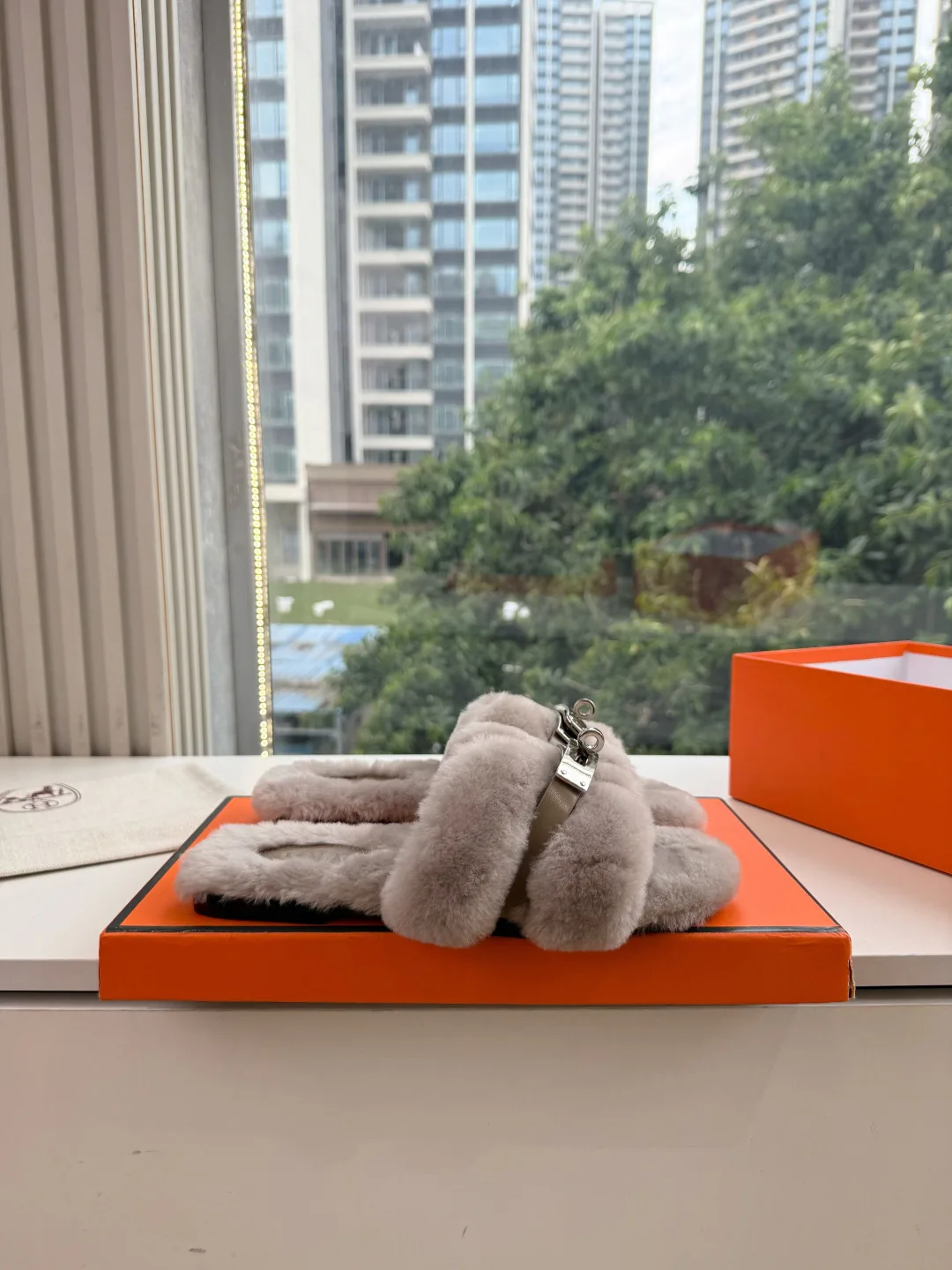 Тапочки Женские Hermes 17899568