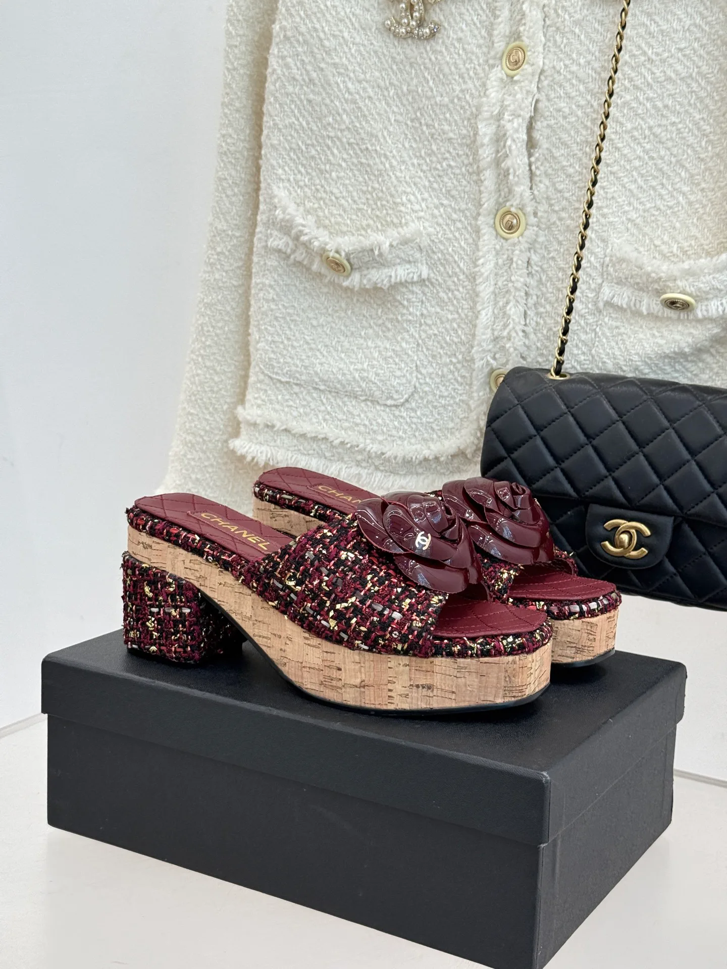 Босоножки Женские Chanel 1262097