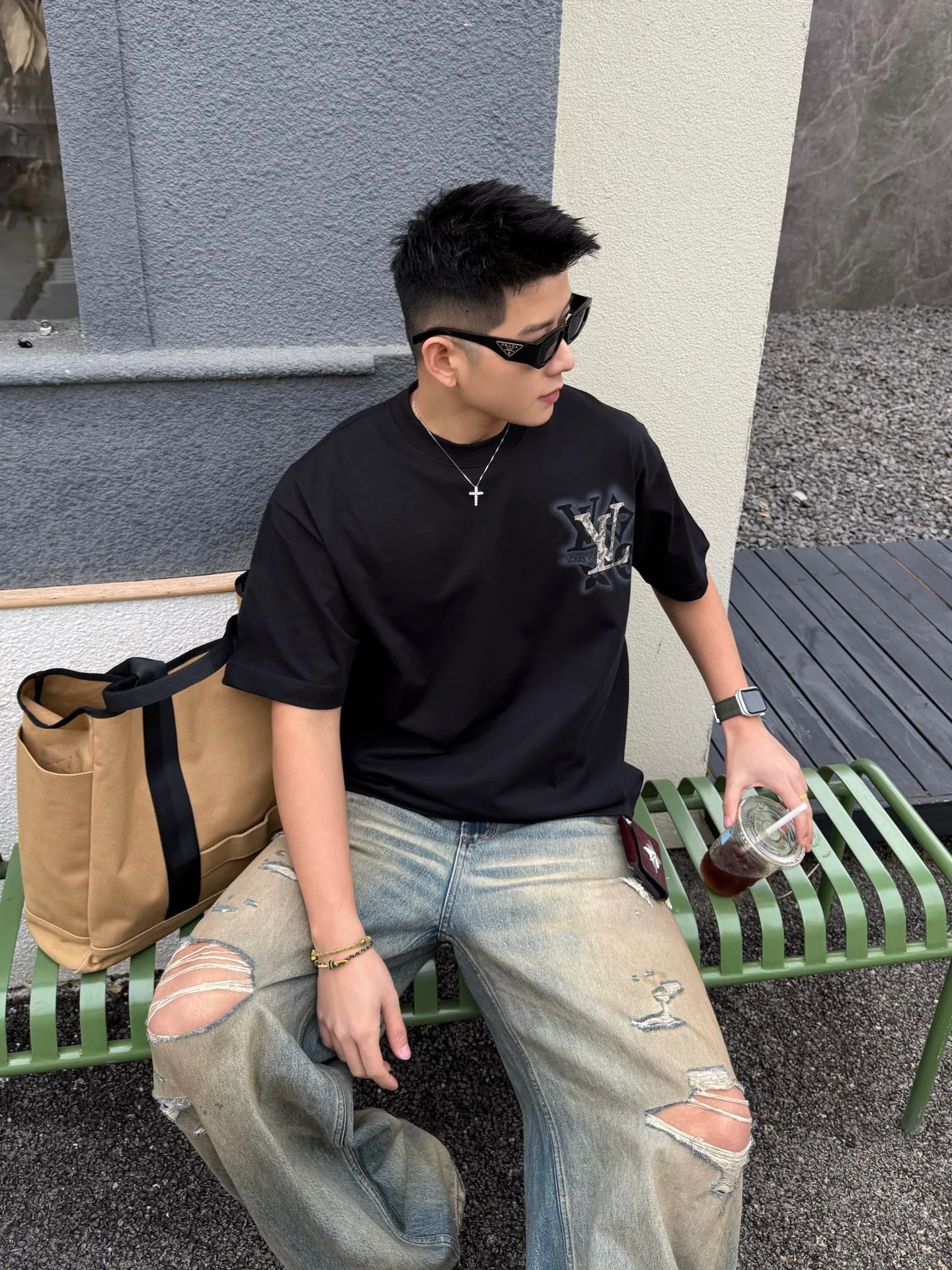 Футболки Мужские Louis Vuitton 18696