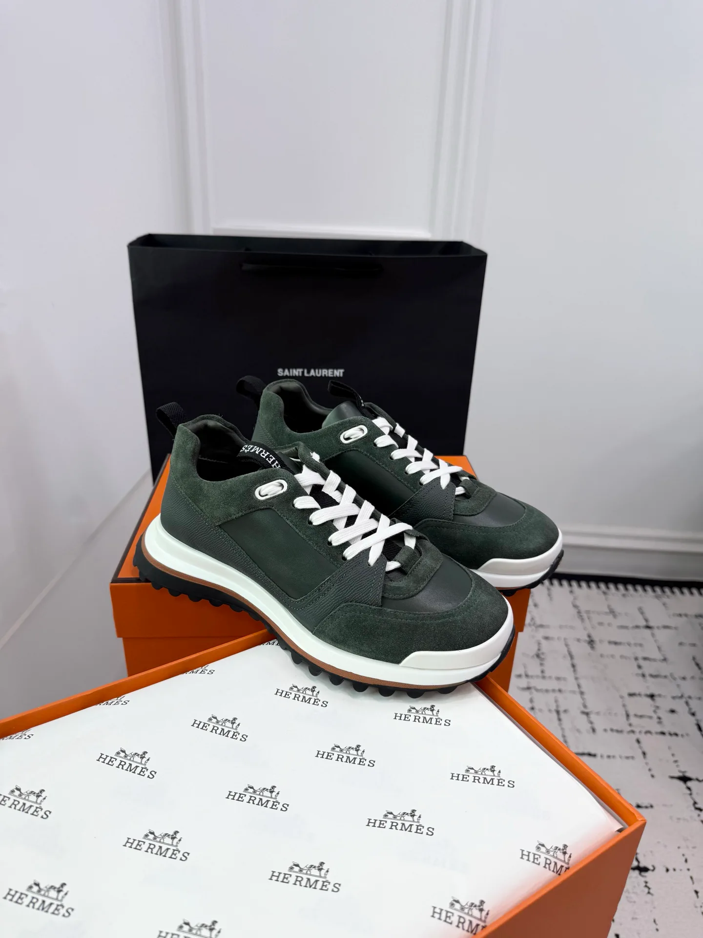 Кроссовки Женские Hermes 406203