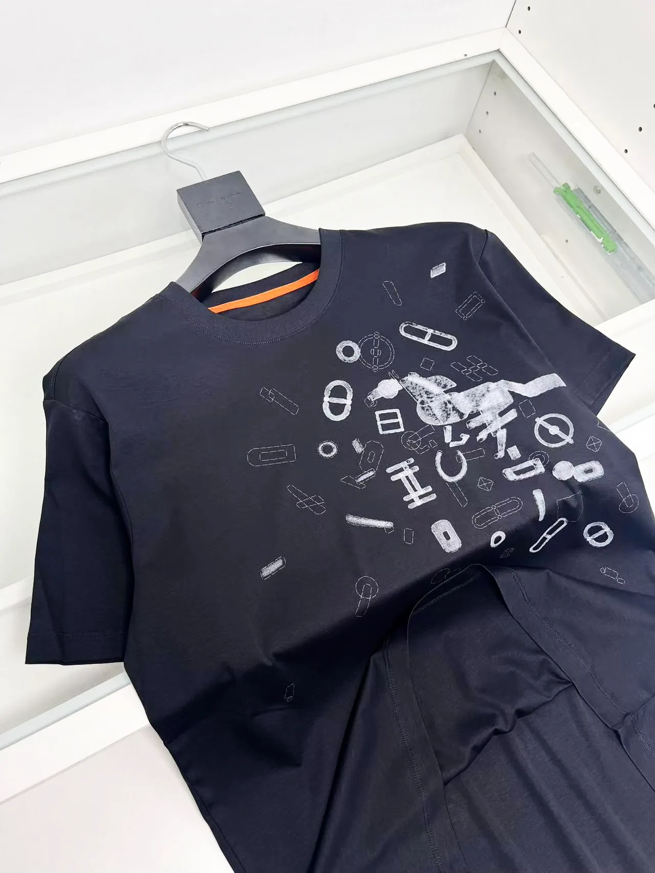 Футболки Мужские Hermes 33808