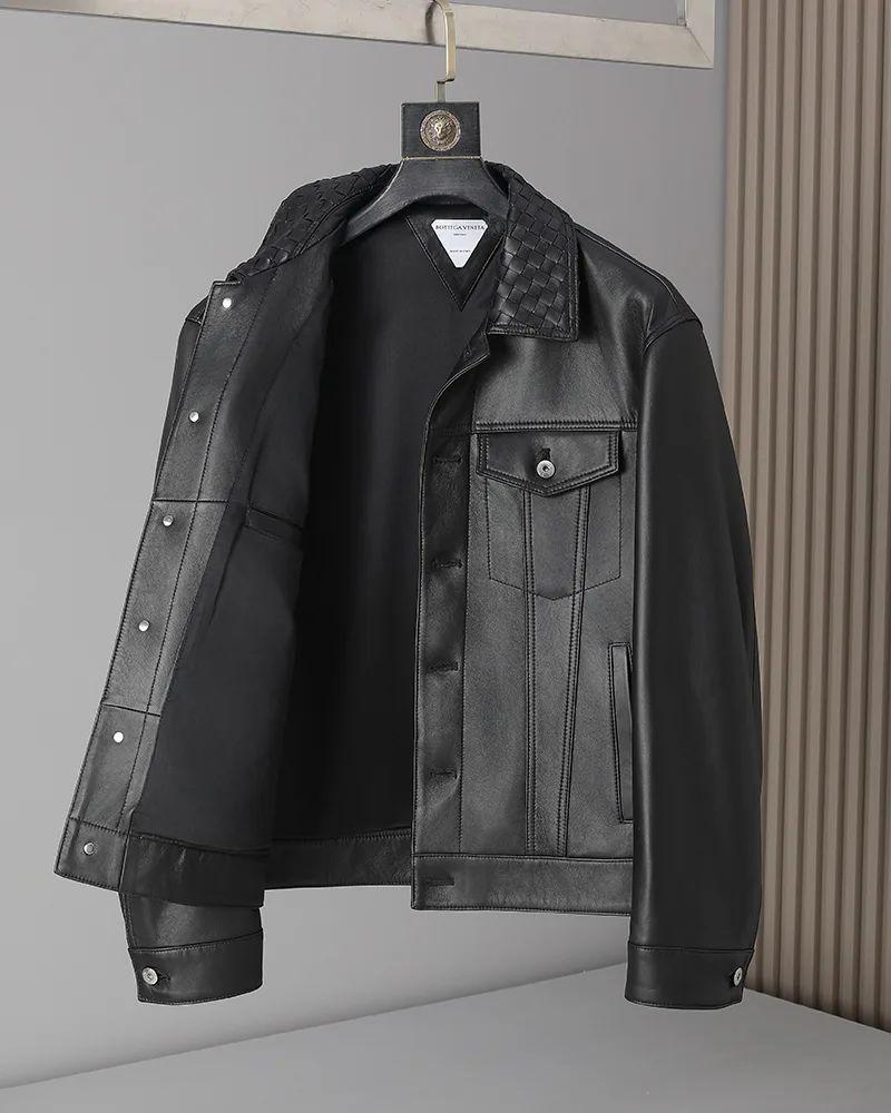 Кожаные Куртки И Дублёнки Мужские Bottega Veneta 18157016