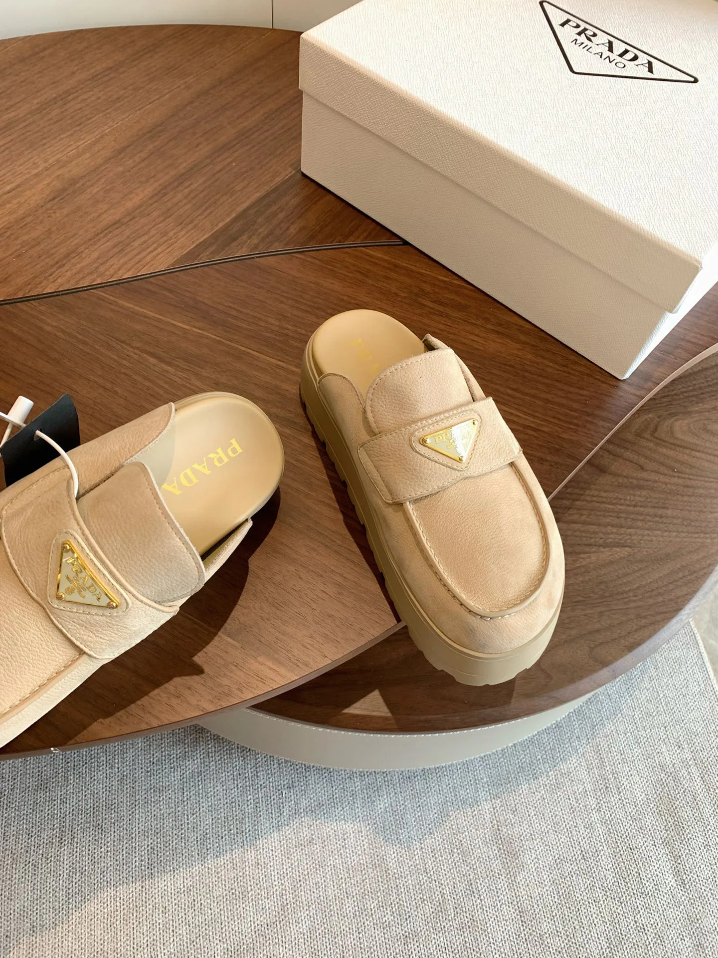 Мюли И Сабо Женские Prada 18143056