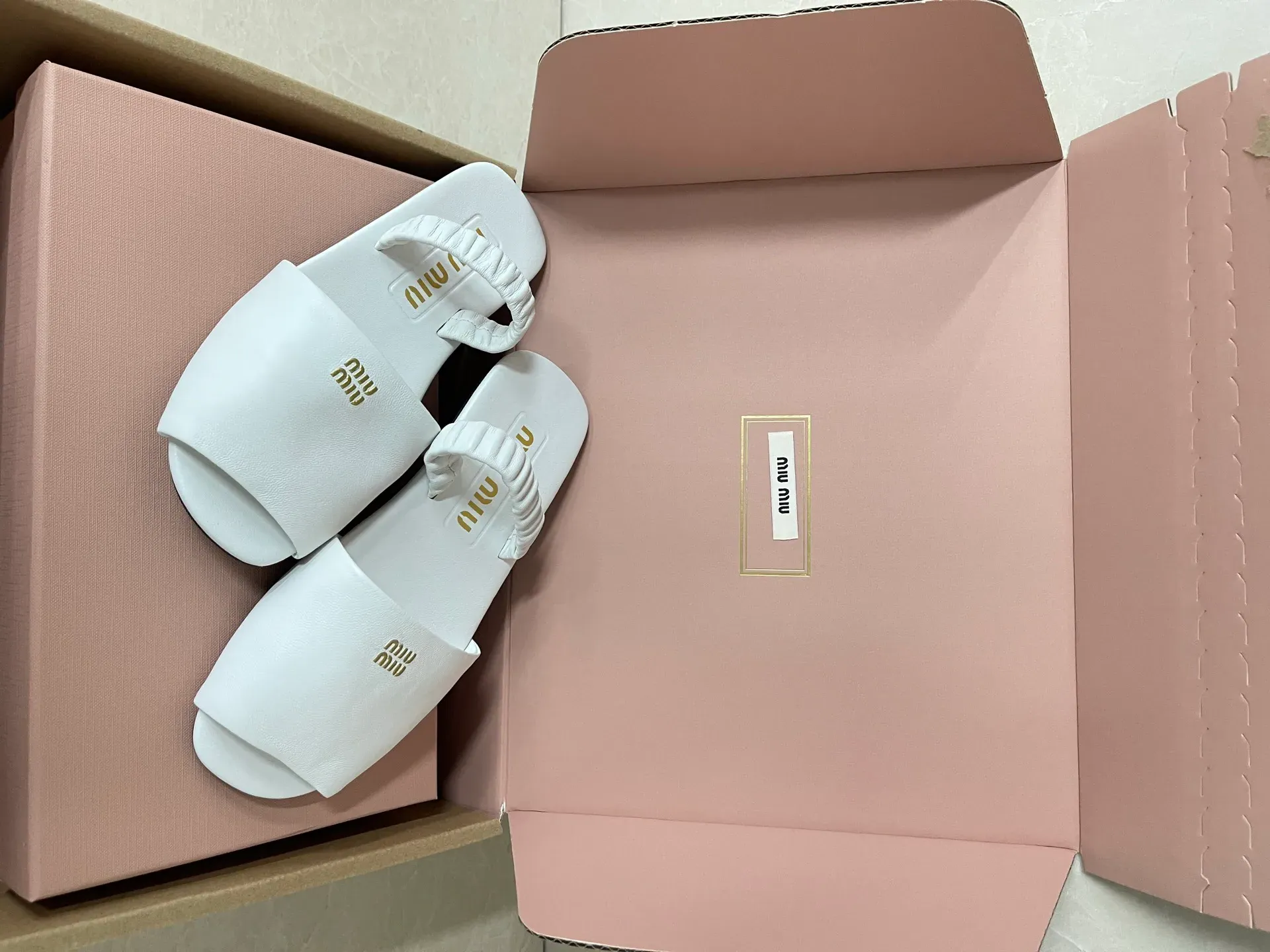 Шлепанцы Женские Miu Miu 31039