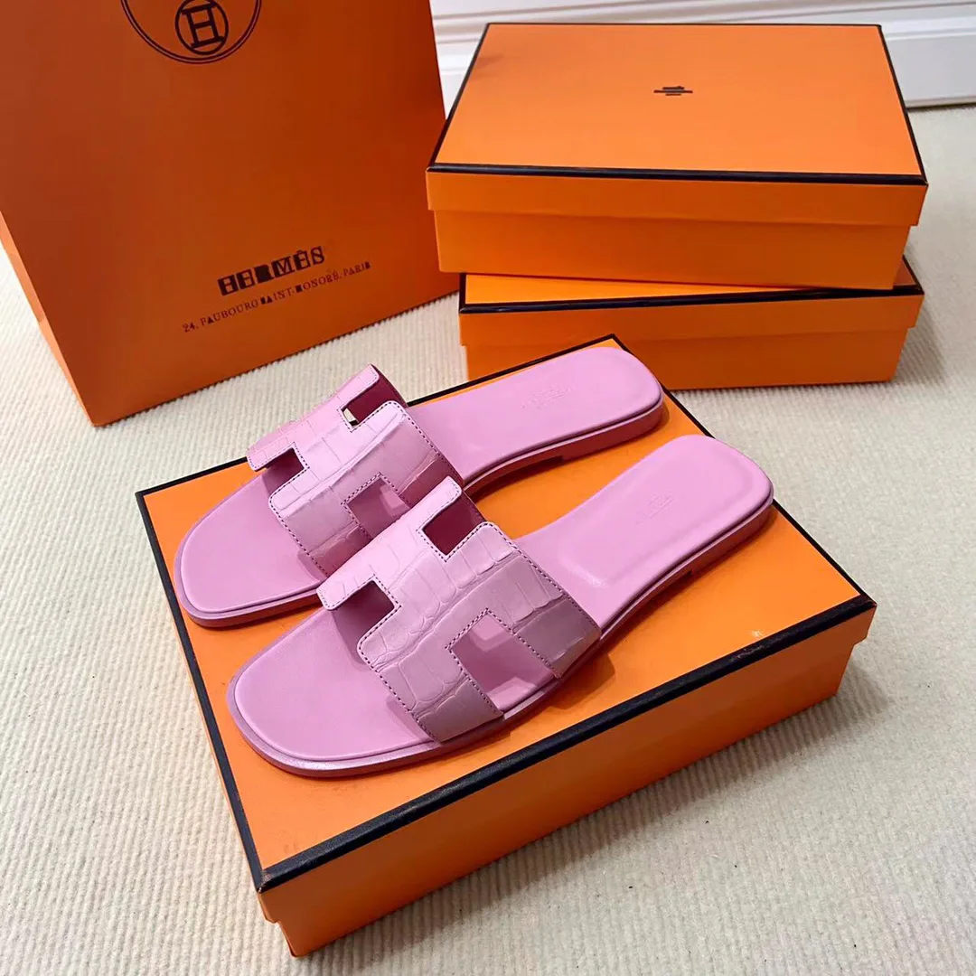 Шлепанцы Женские Hermes 4340531
