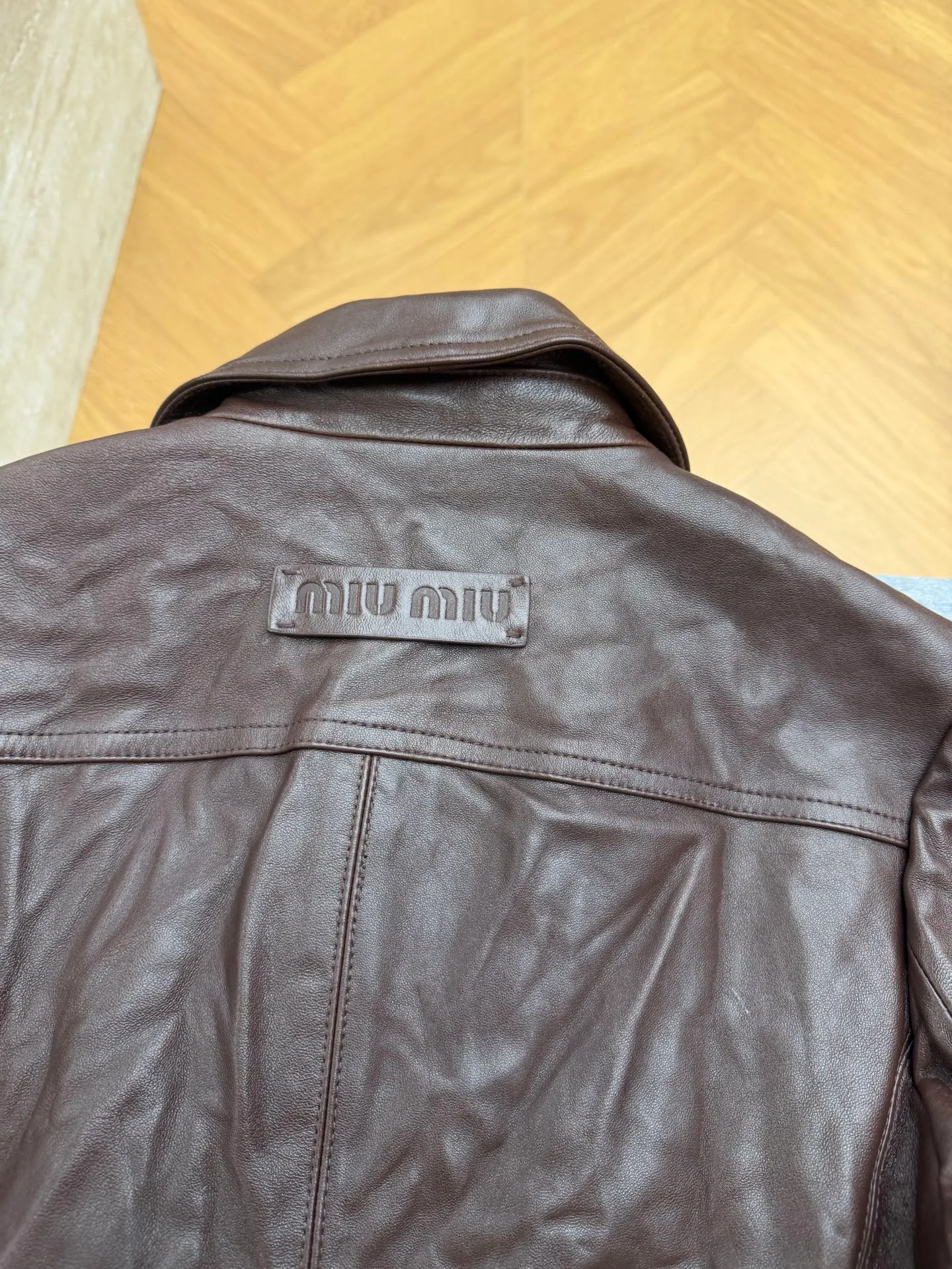 Кожаные Куртки И Дублёнки Женские Miu Miu 17998802