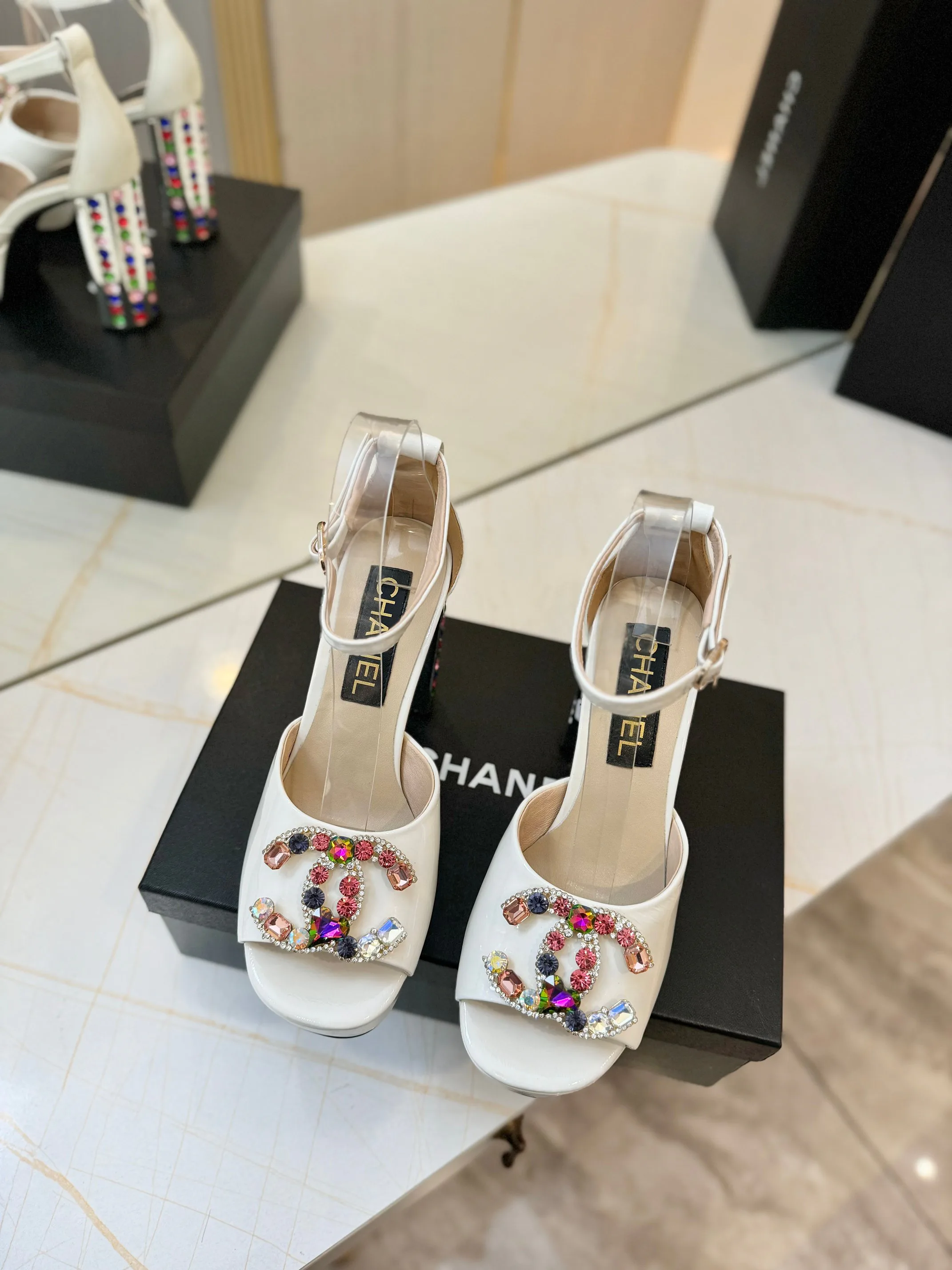 Босоножки Женские Chanel 491537