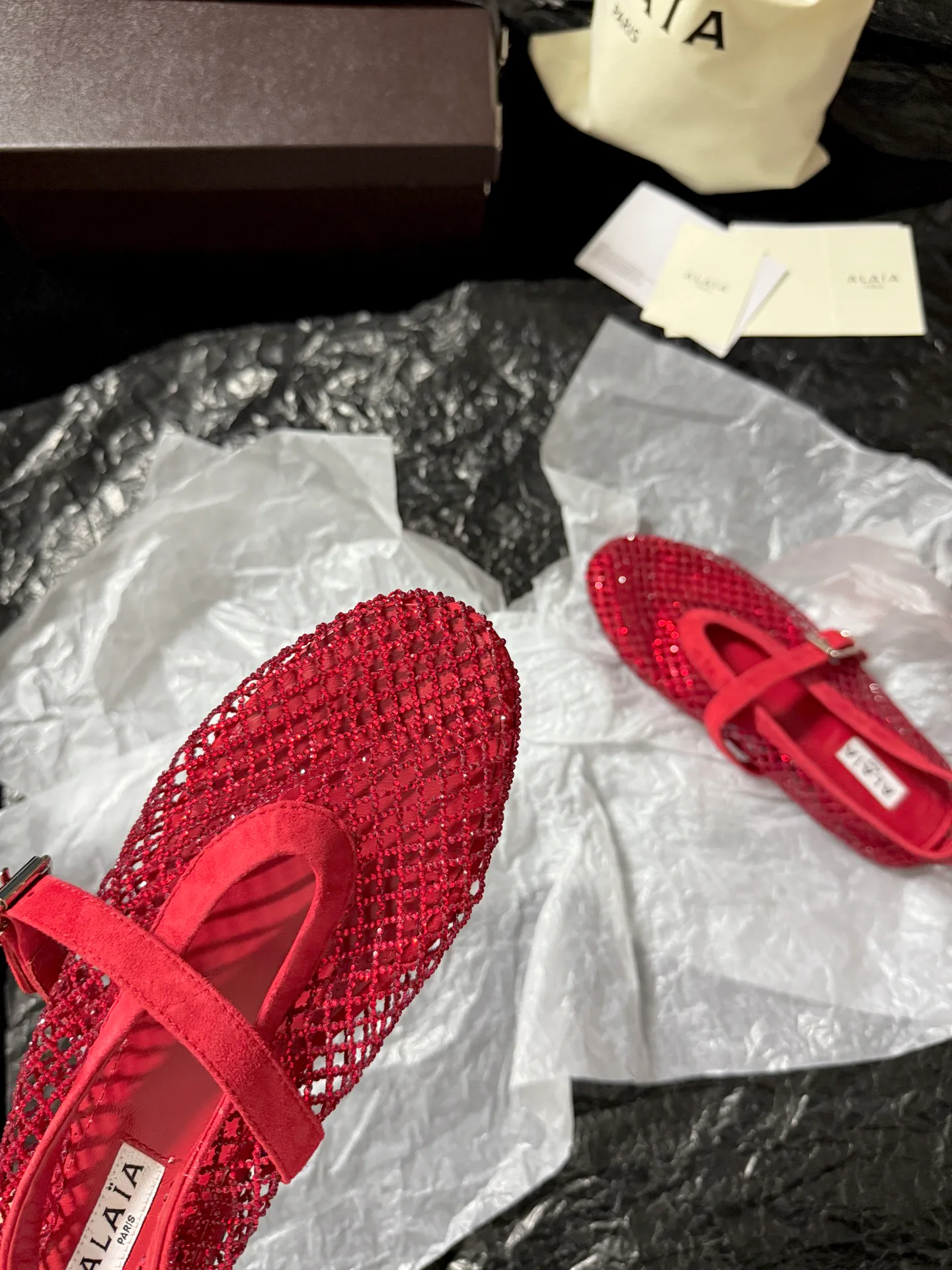 Балетки Женские Alaia 516345