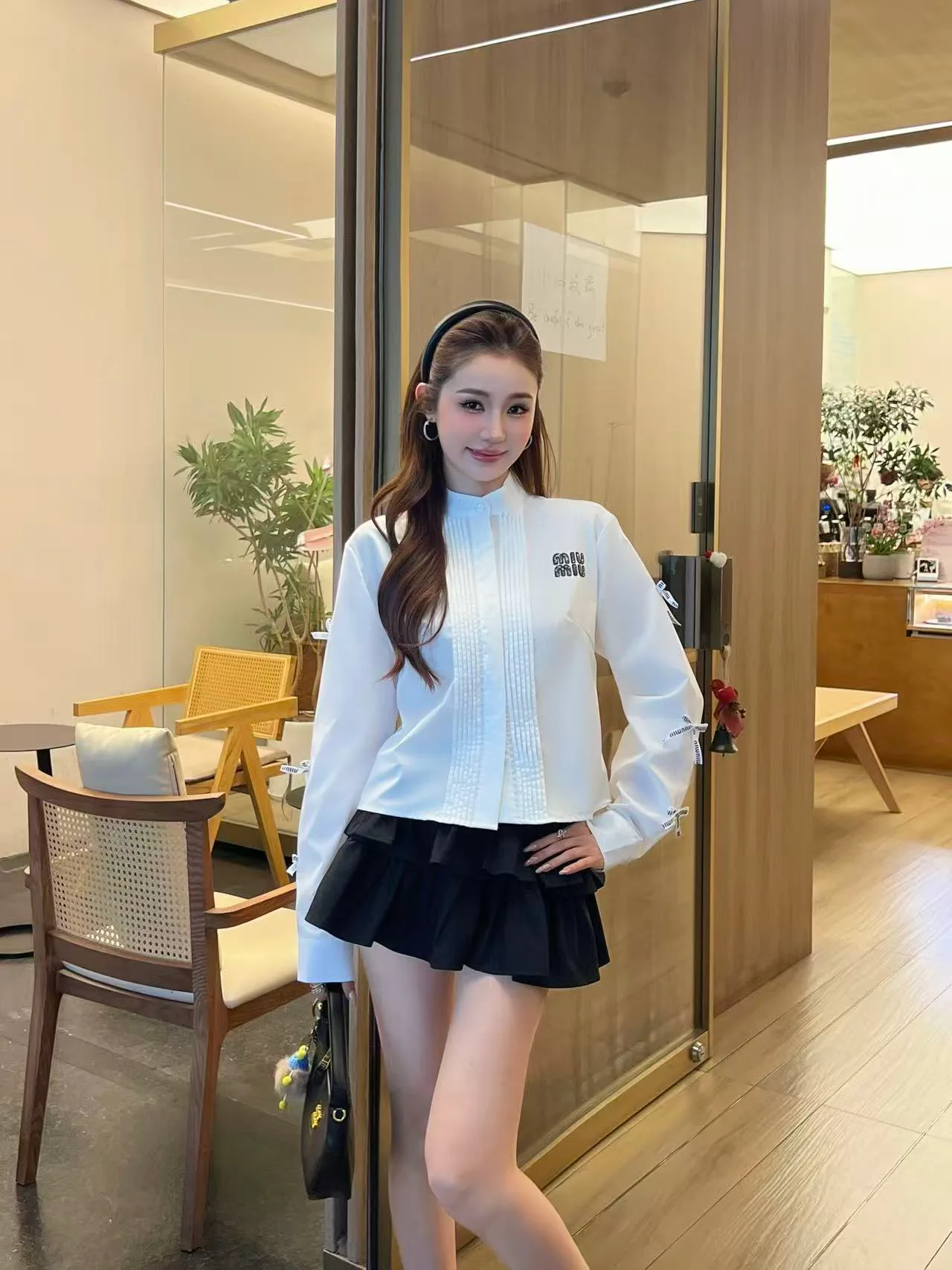 Рубашки Женские Miu Miu 11206349