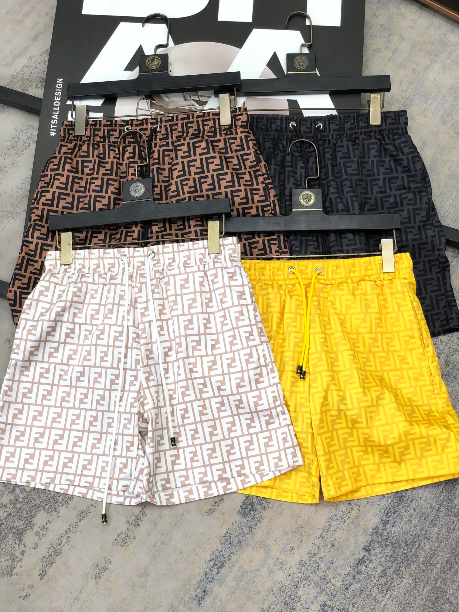 Шорты Мужские Fendi 10987909