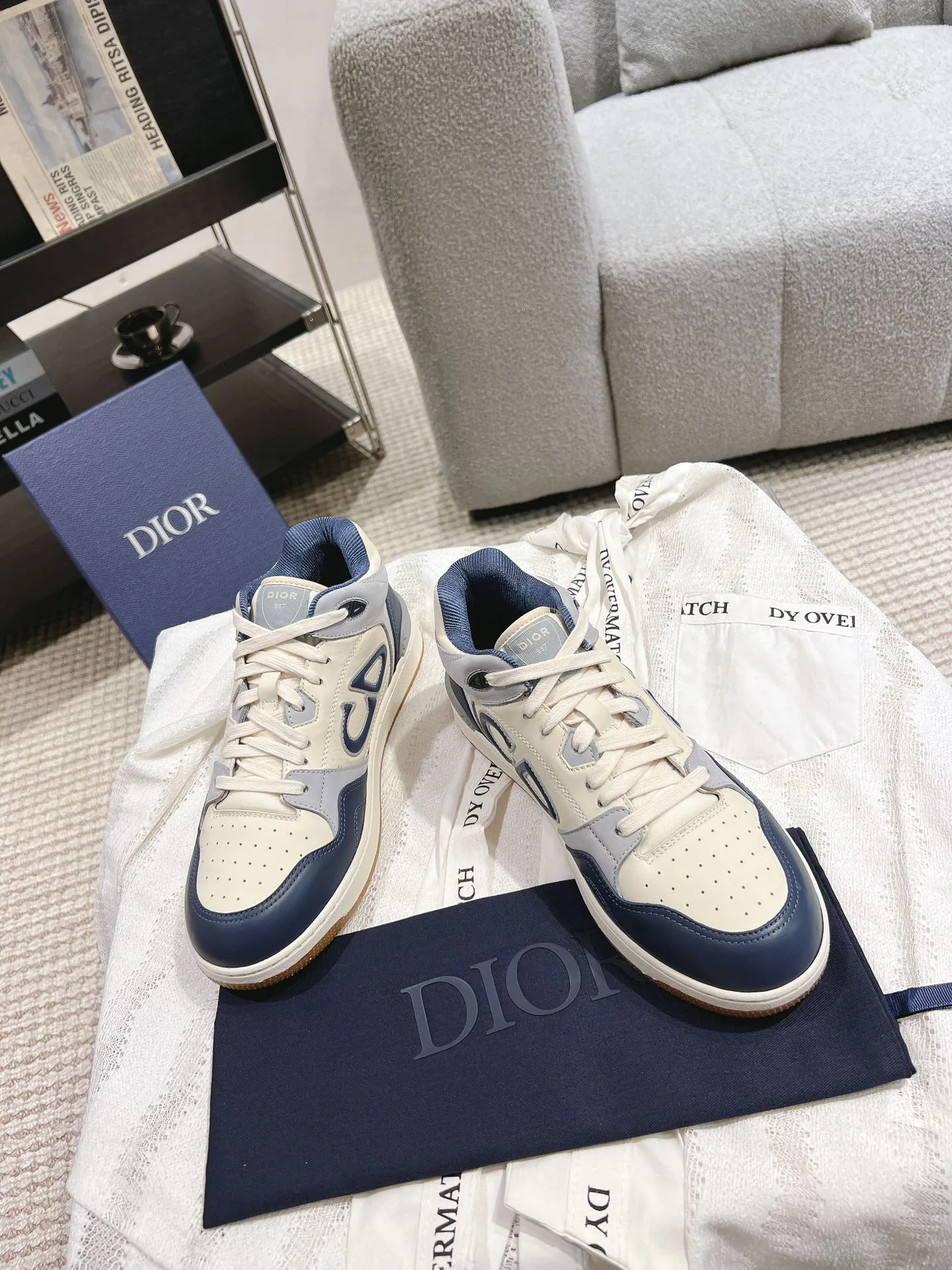 Кроссовки Мужские Christian Dior 628336