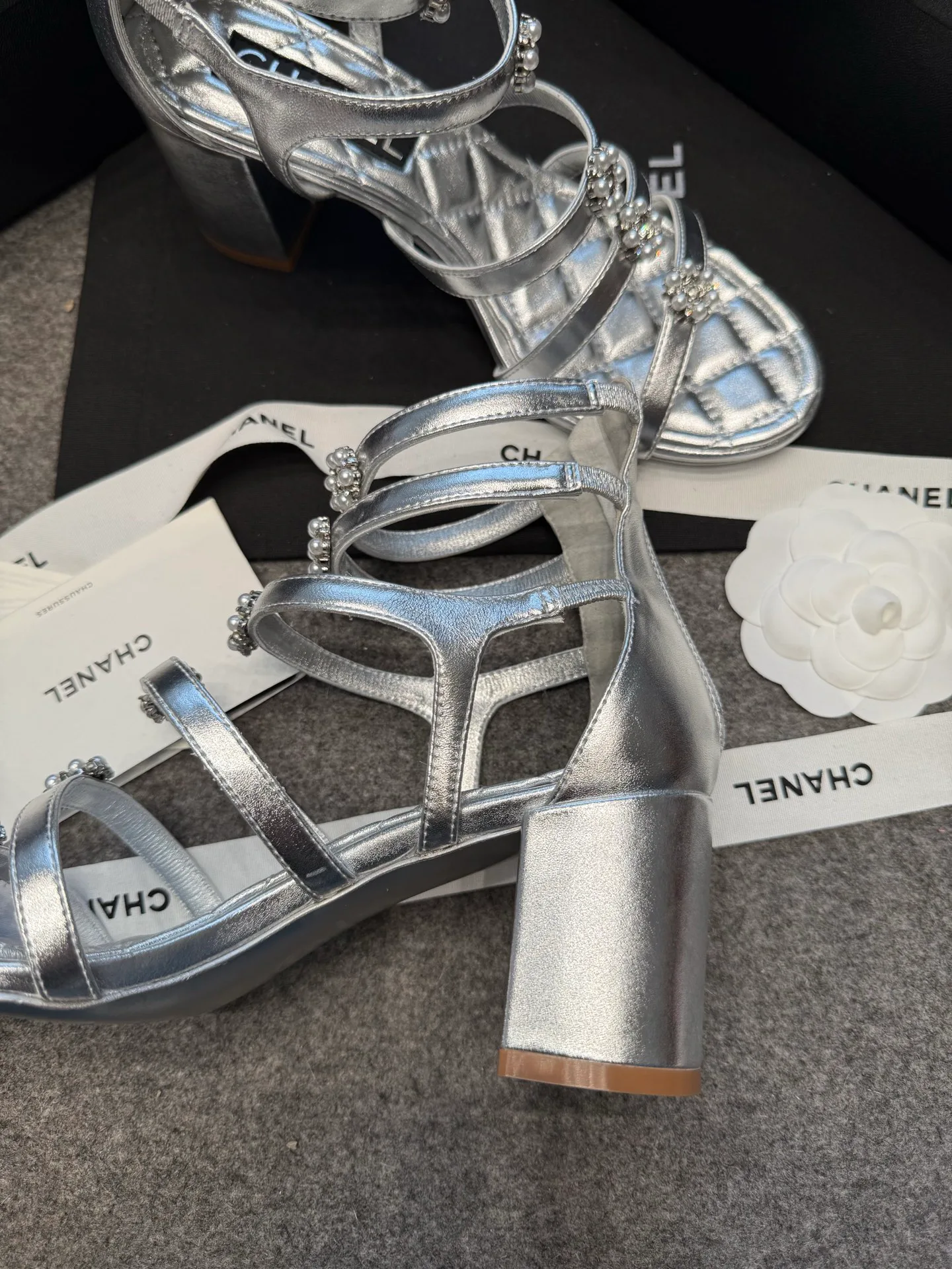 Босоножки Женские Chanel 492107