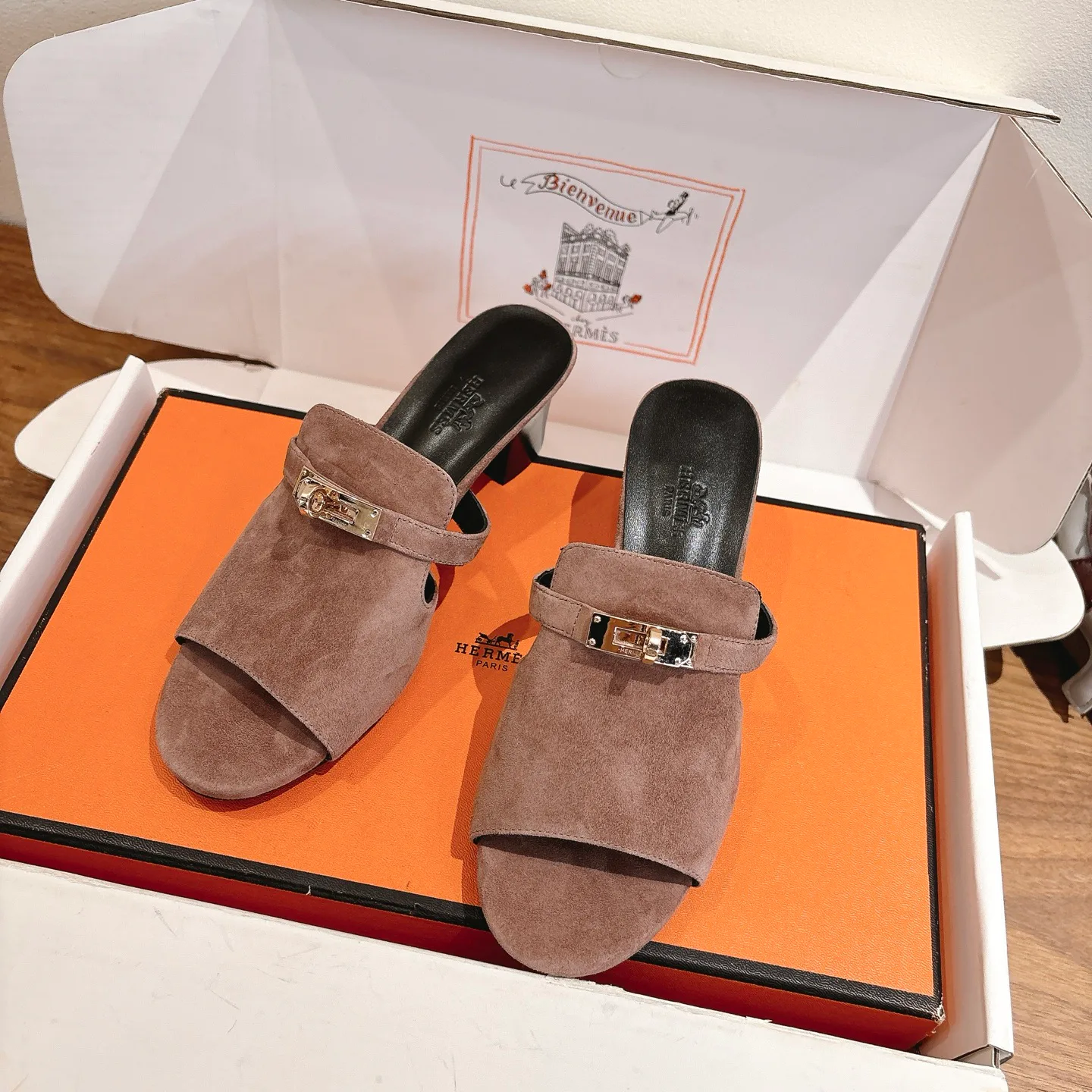 Босоножки Женские Hermes 2959607