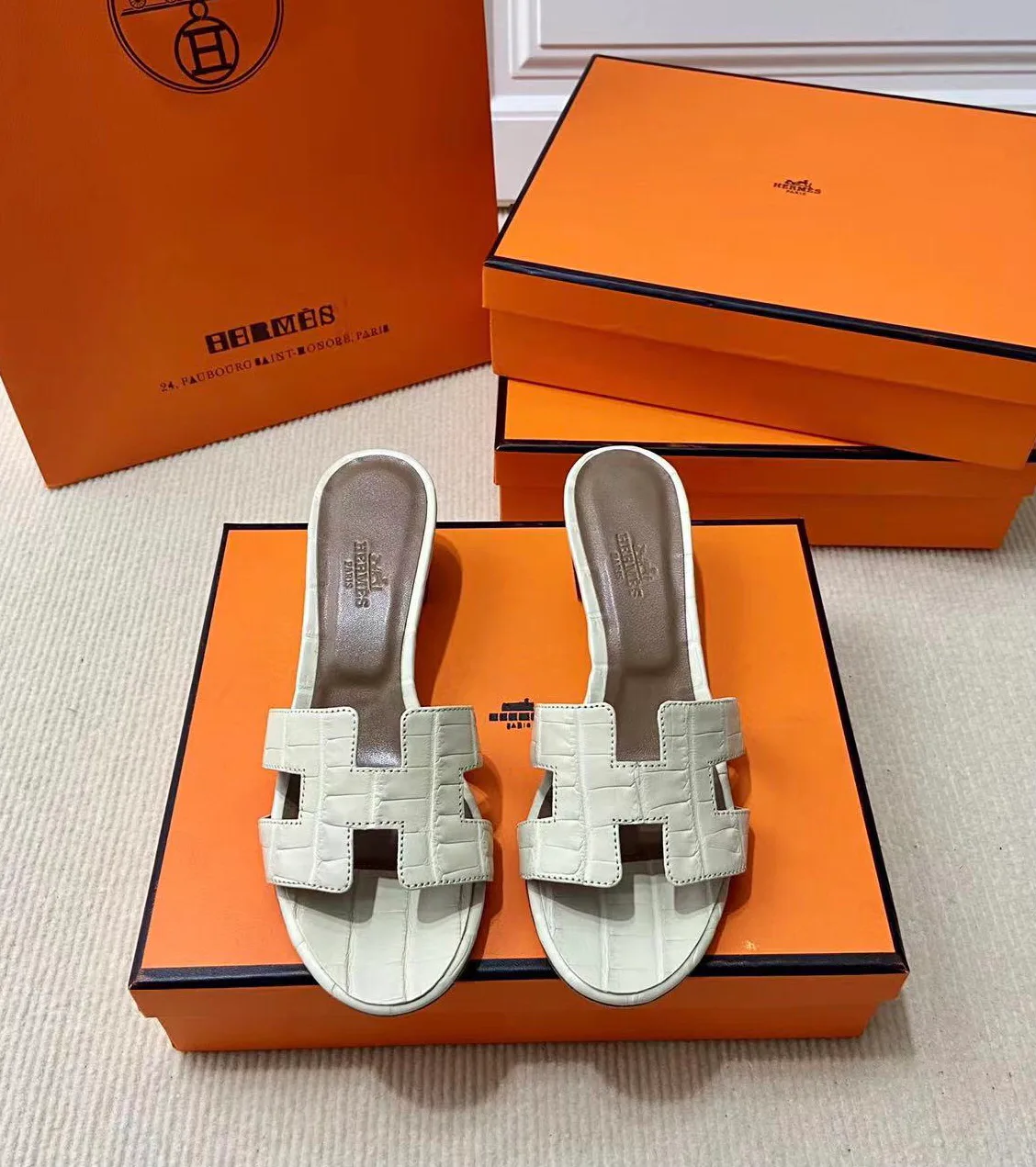 Босоножки Женские Hermes 4340541