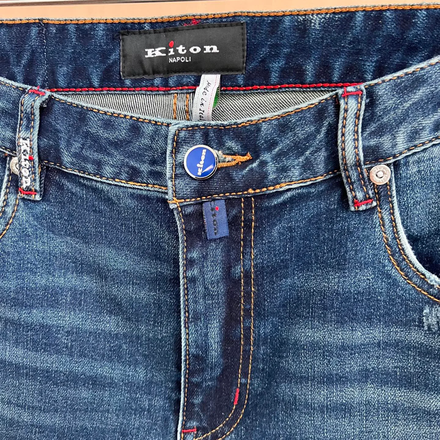 Джинсы Мужские Kiton 435310