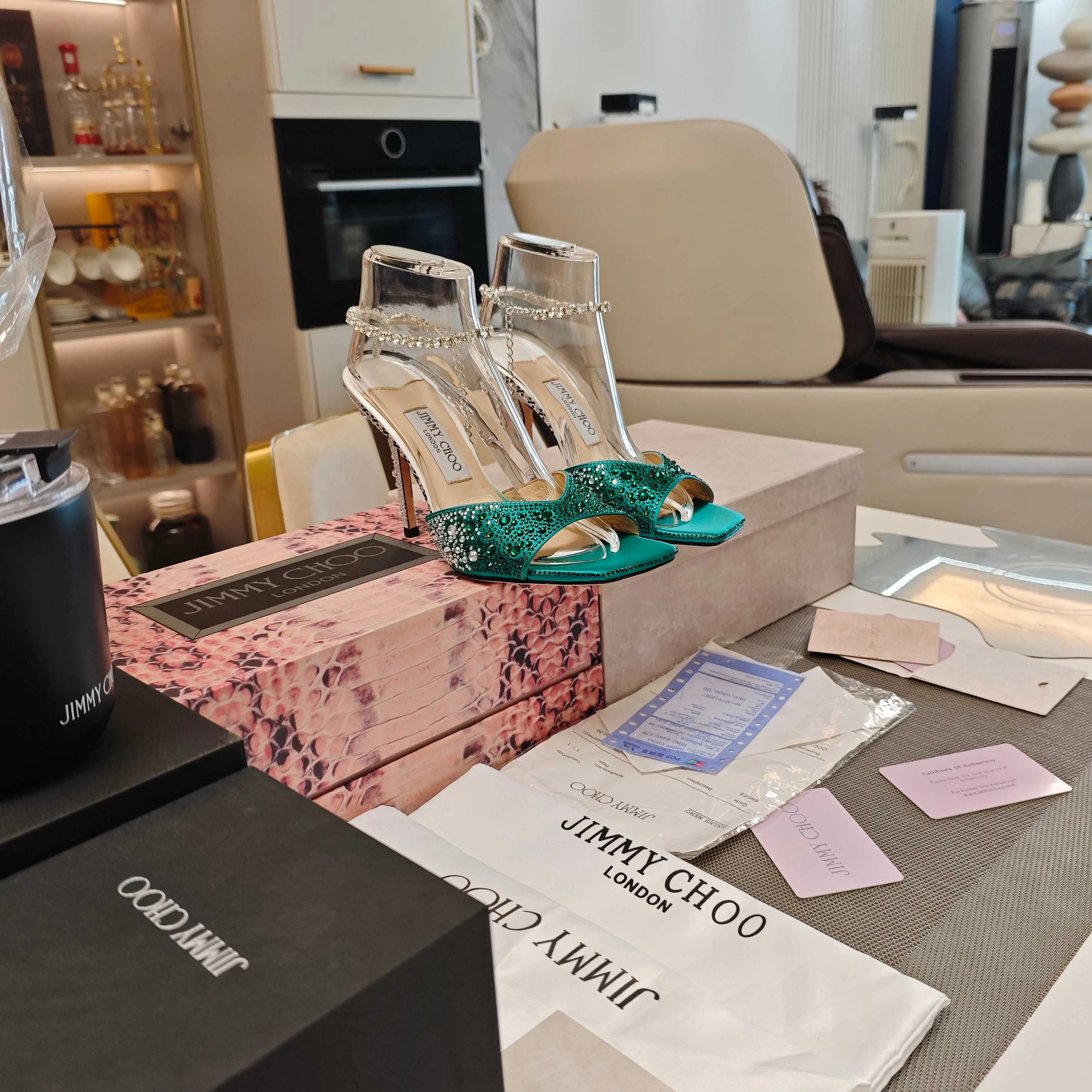 Босоножки Женские Jimmy Choo 17910265