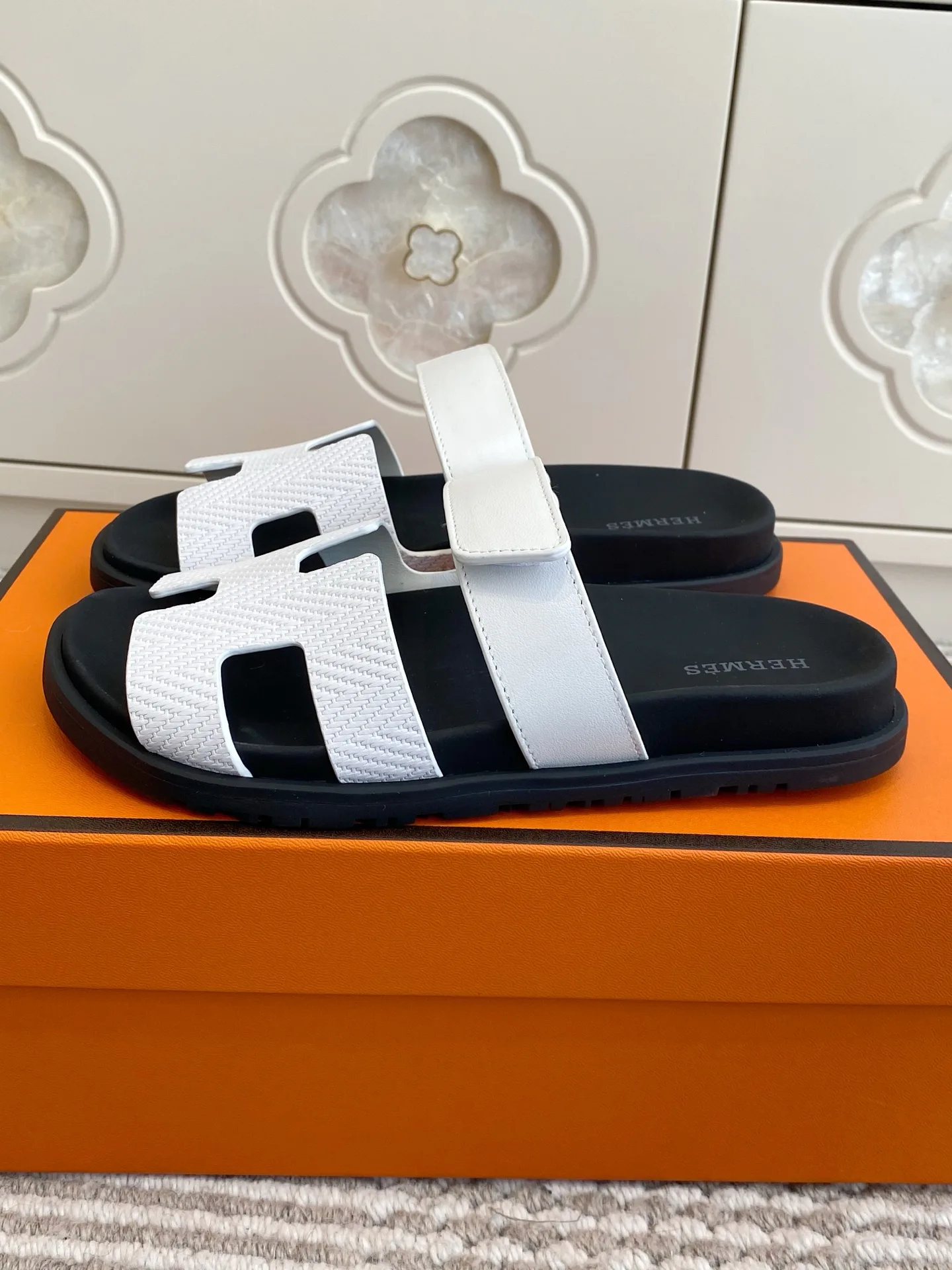 Шлепанцы Женские Hermes 1717024