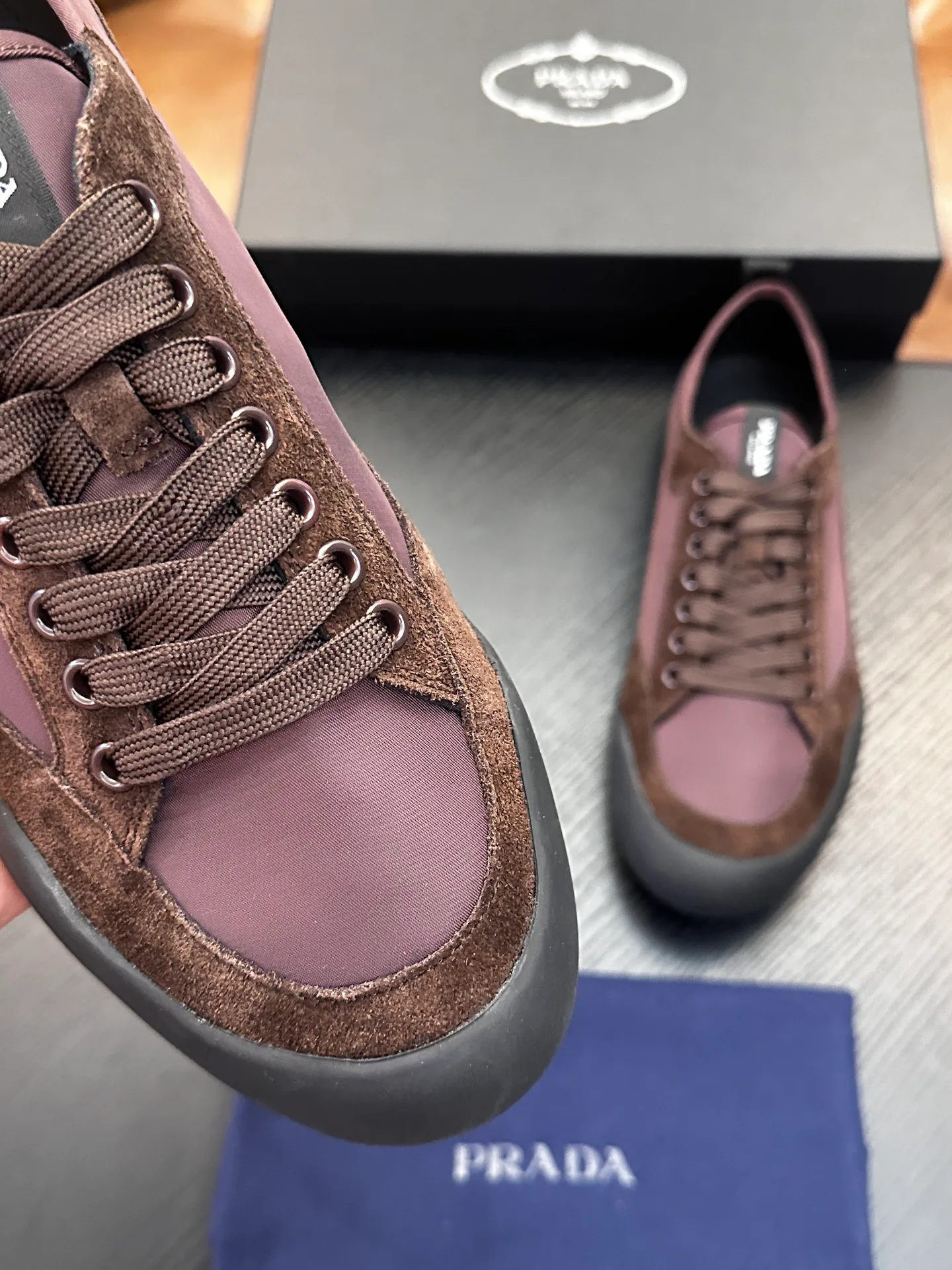 Кроссовки Мужские Prada 11858394