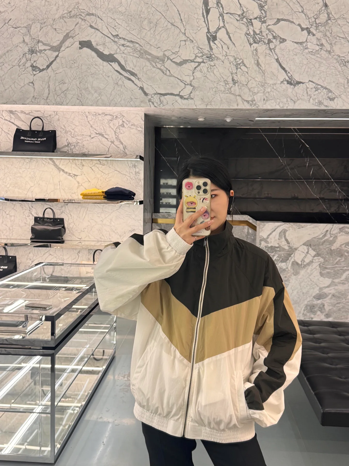 Куртки И Пуховики Женские Saint Laurent 30665