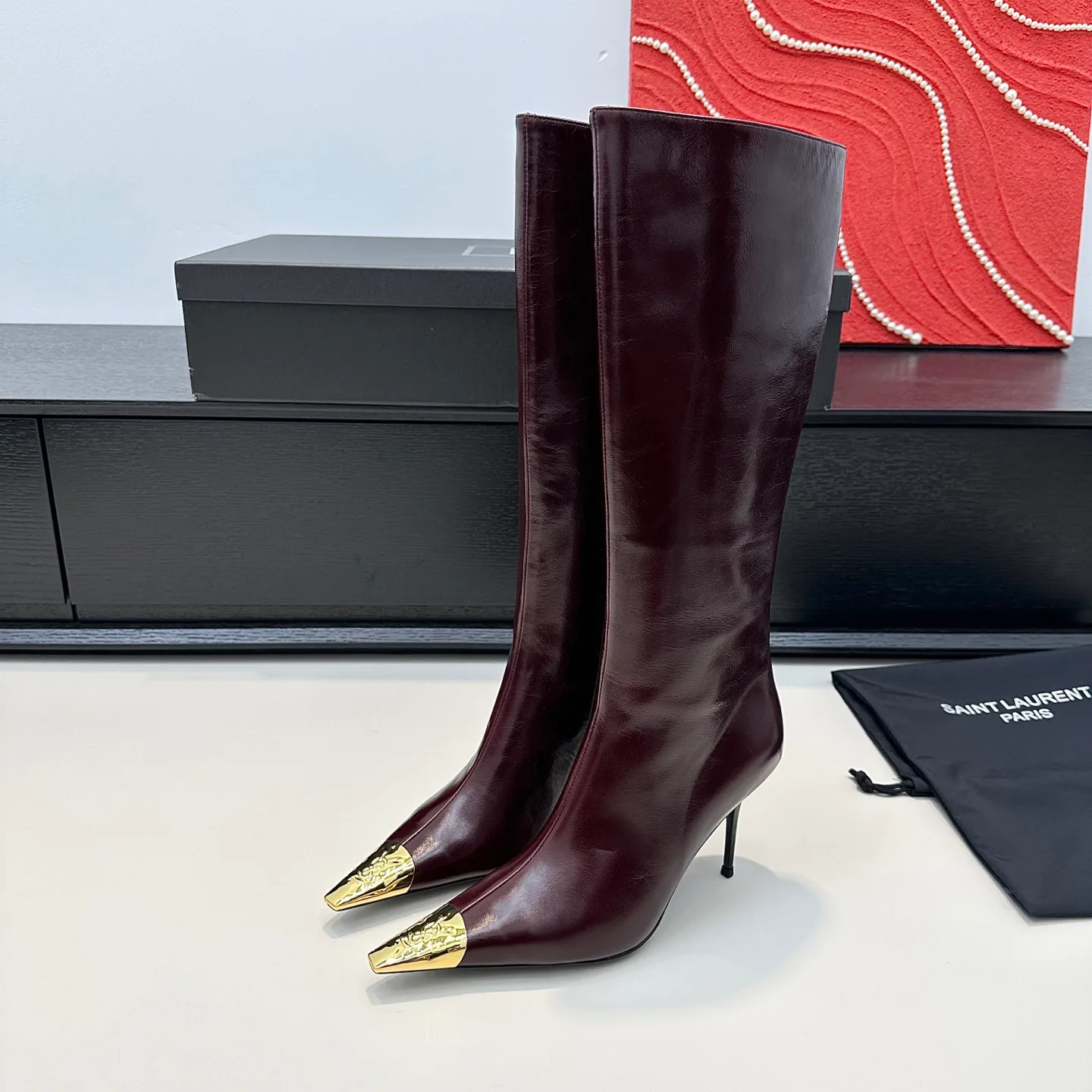 Сапоги Женские Saint Laurent 18676599