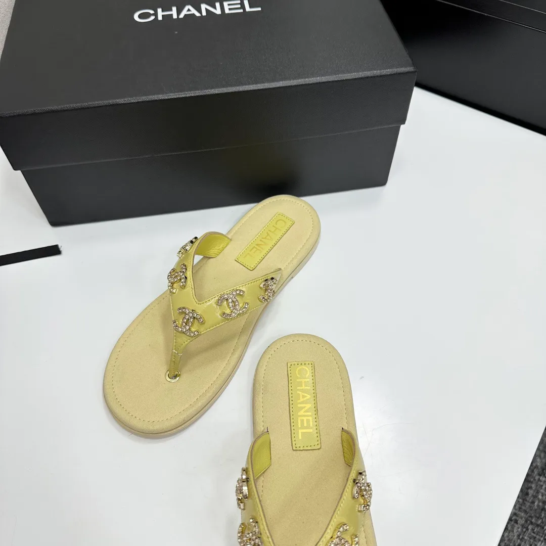 Шлепанцы Женские Chanel 1518407