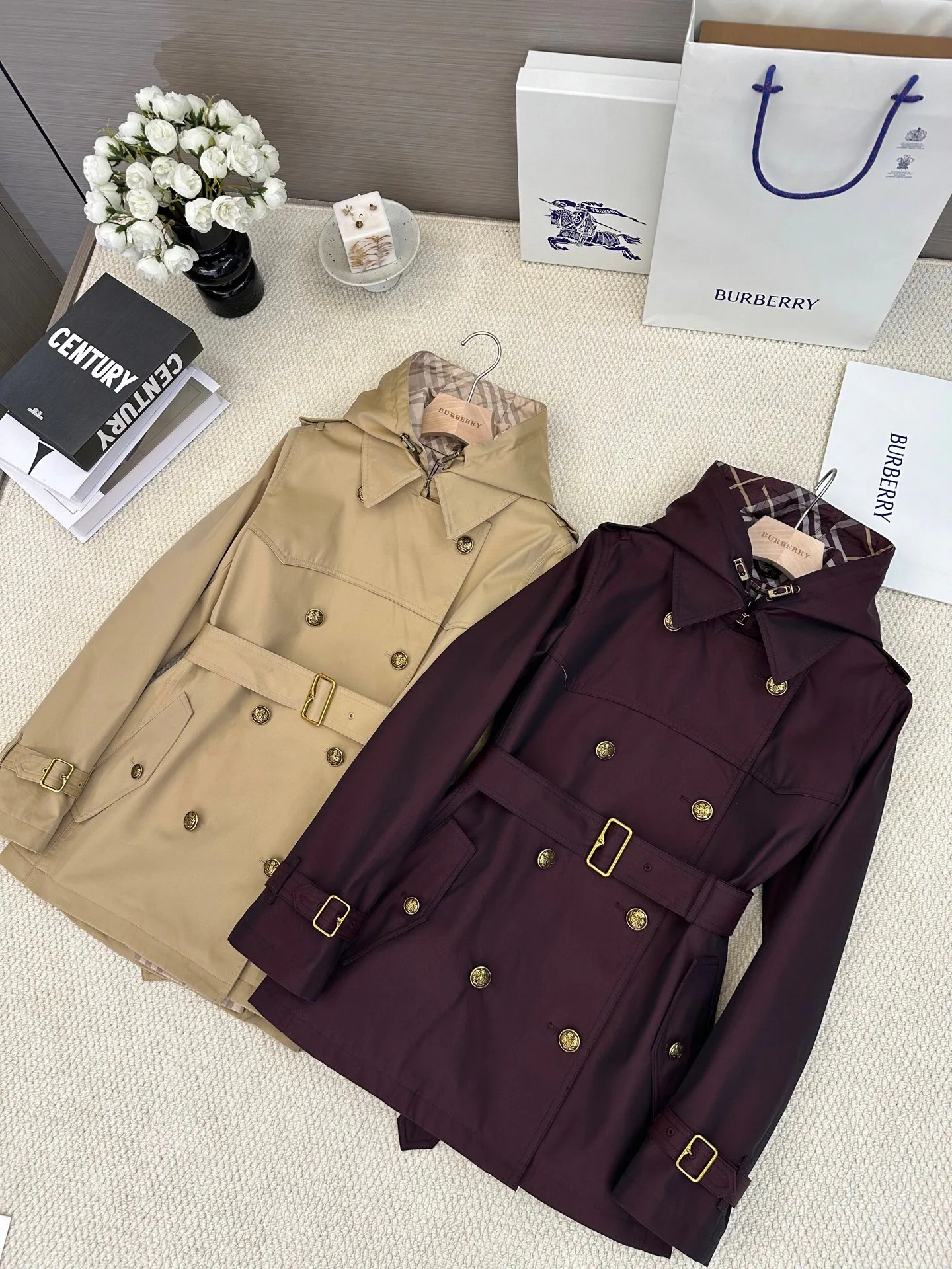 Тренчи Женские Burberry 17898988