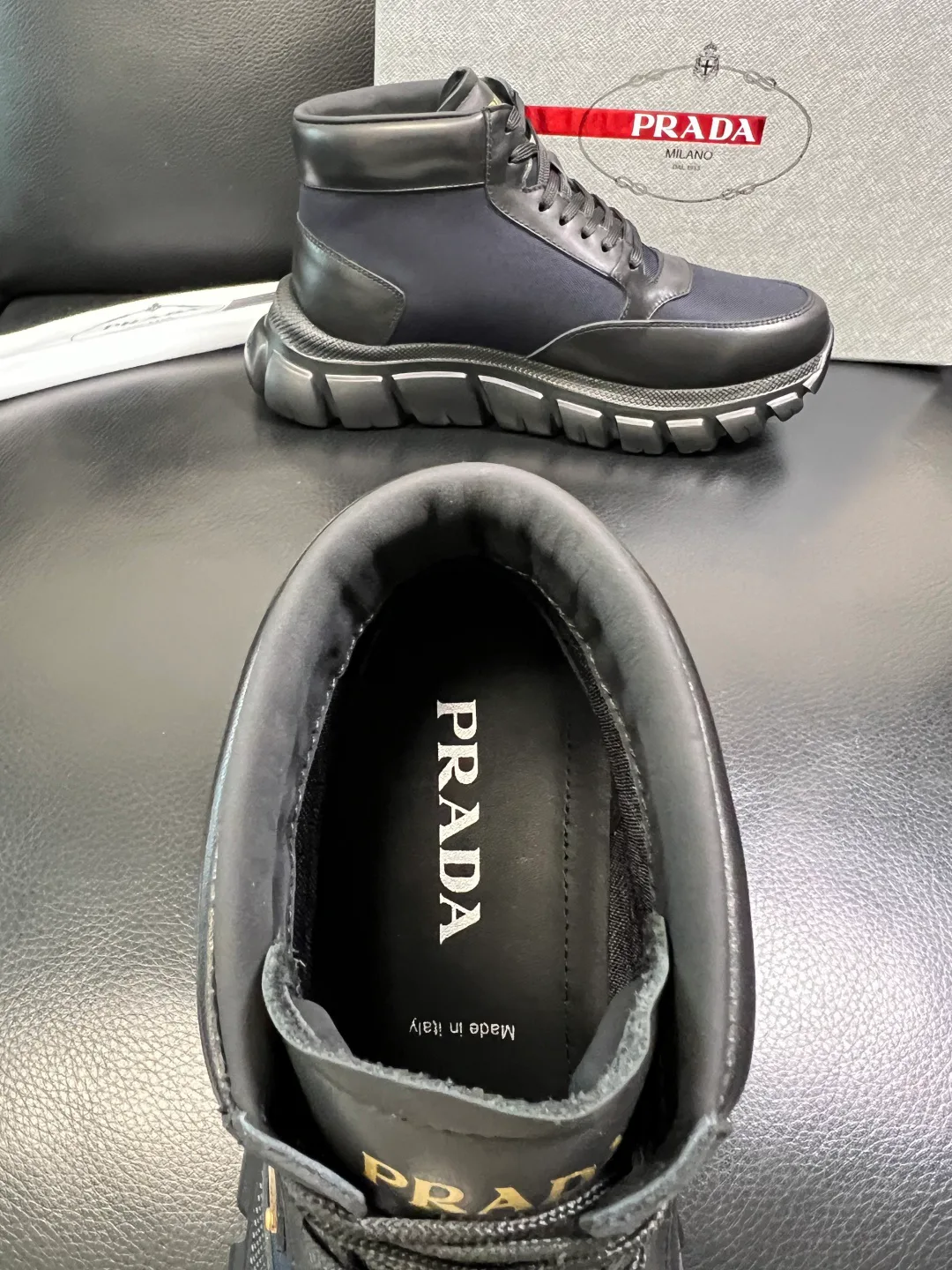 Кроссовки Мужские Prada 471651