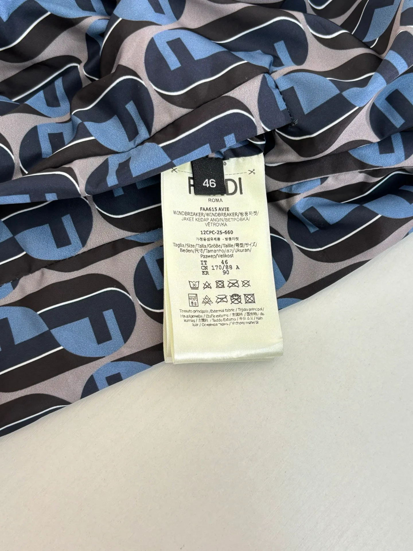 Куртки И Пуховики Мужские Fendi 168595