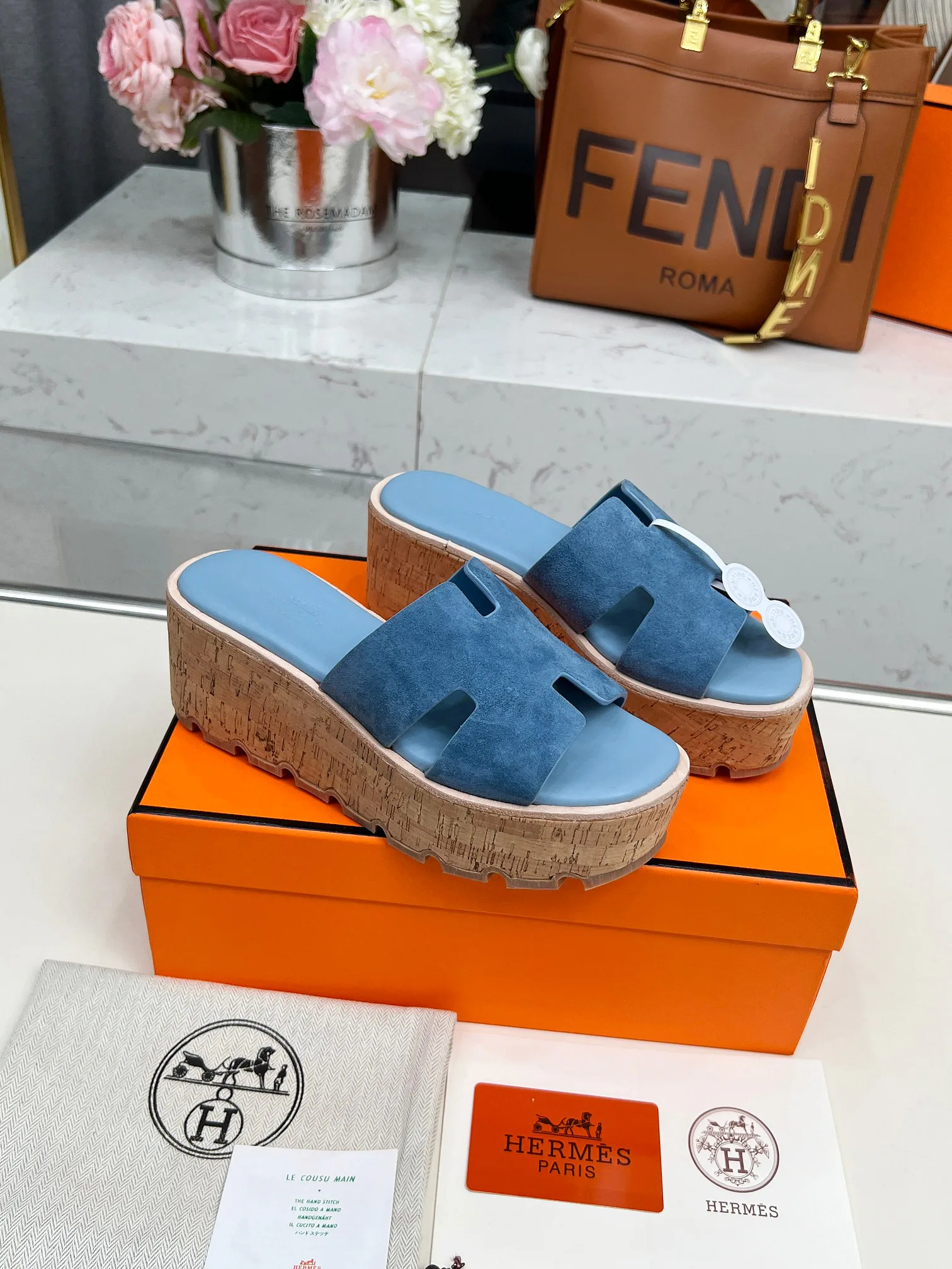 Босоножки Женские Hermes 482080
