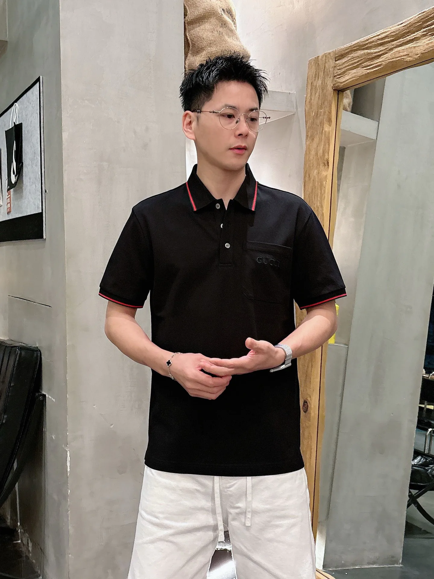 Рубашки Мужские Gucci 12188516