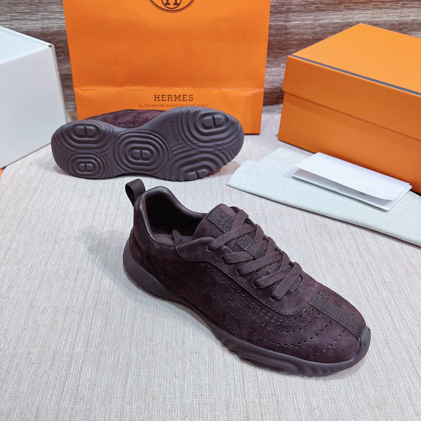 Кроссовки Мужские Hermes 17749562