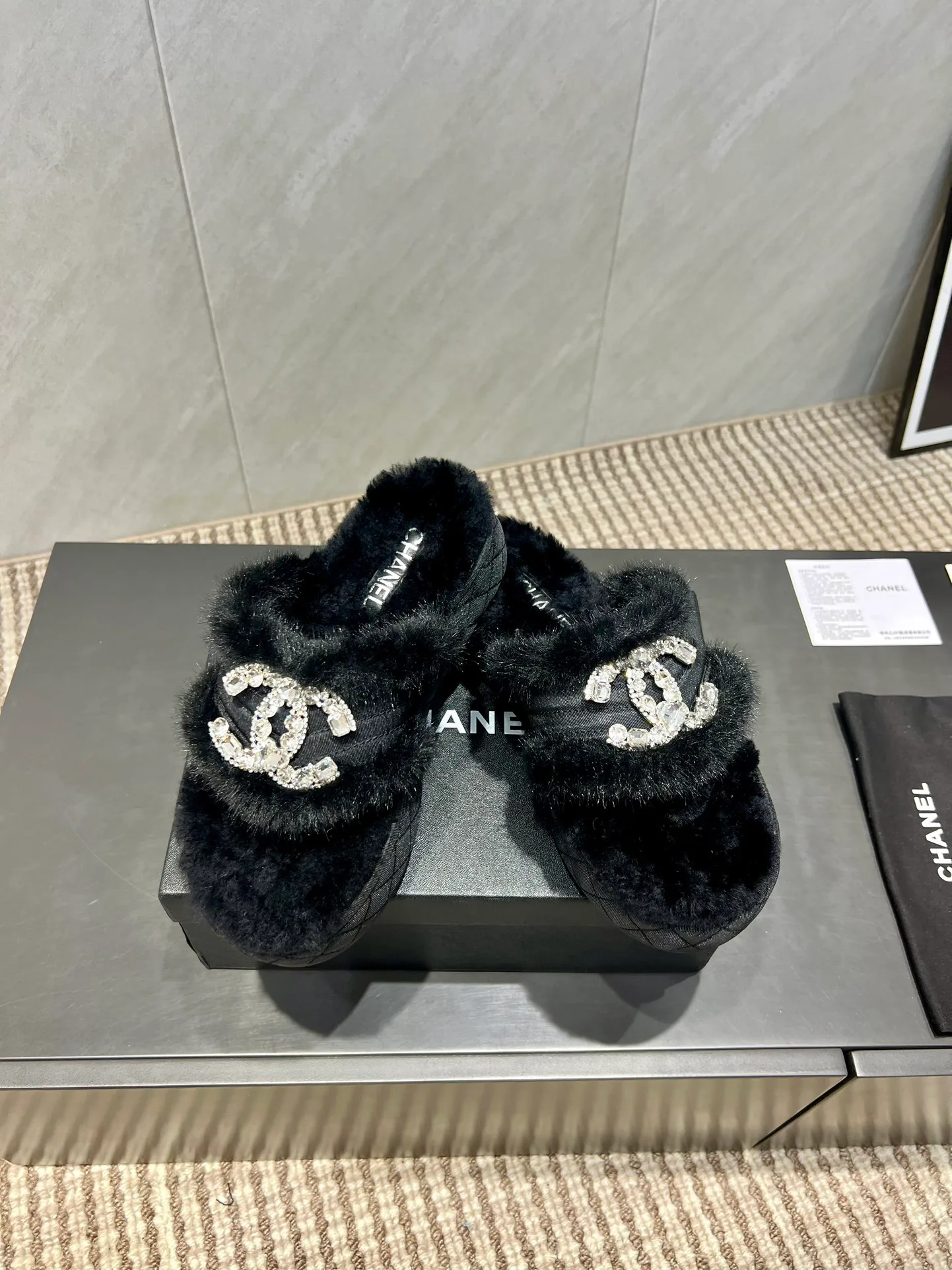 Тапочки Женские Chanel 137387