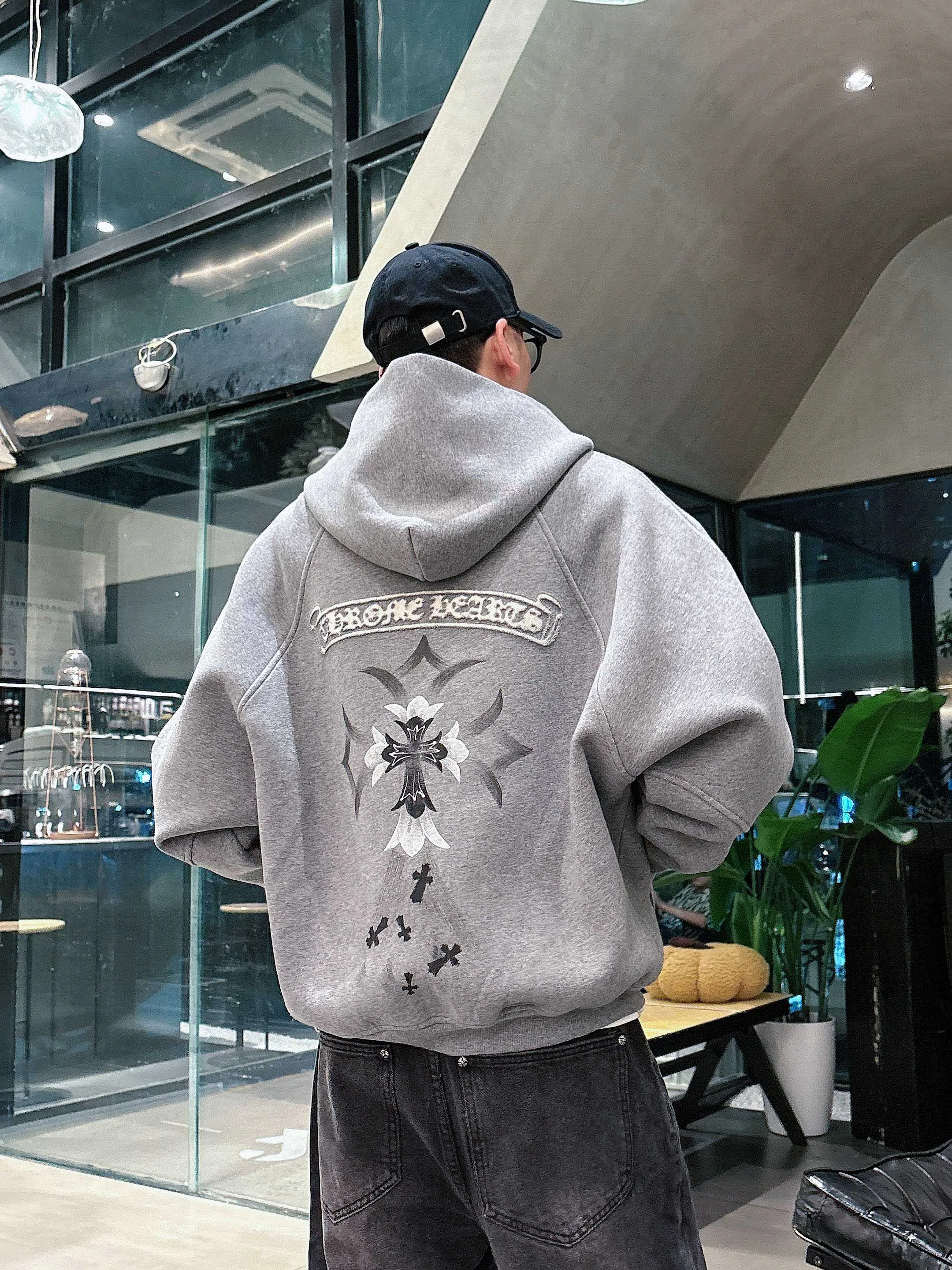 Свитшоты И Худи Мужские Chrome Hearts 114457