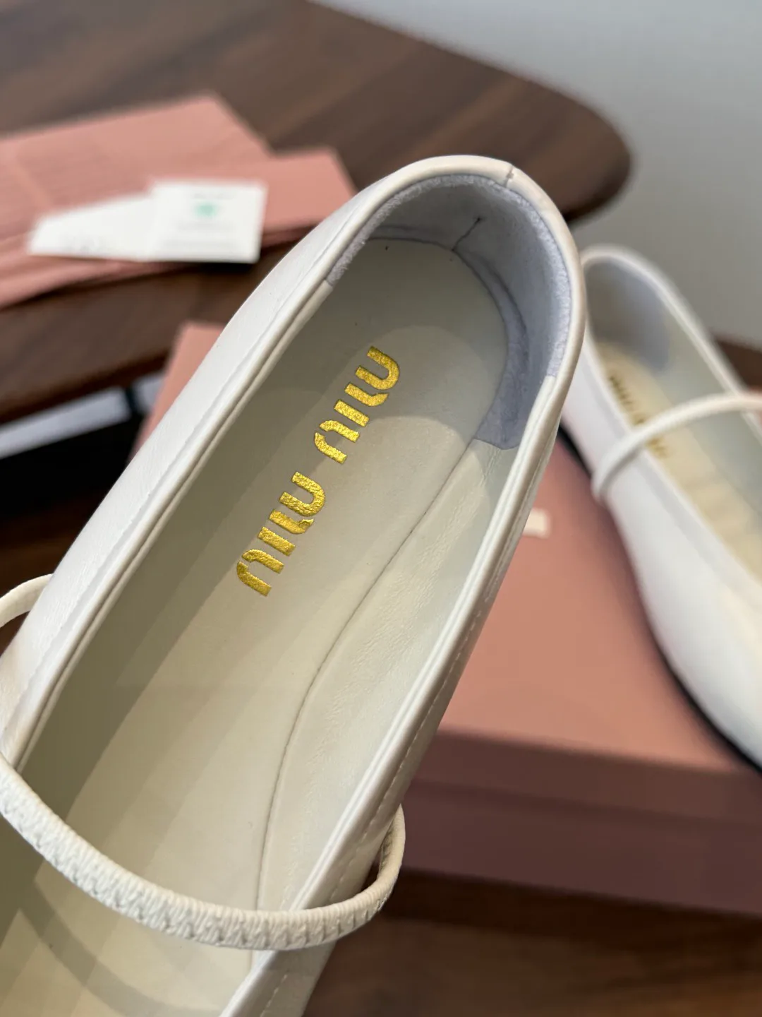 Балетки Женские Miu Miu 17535452
