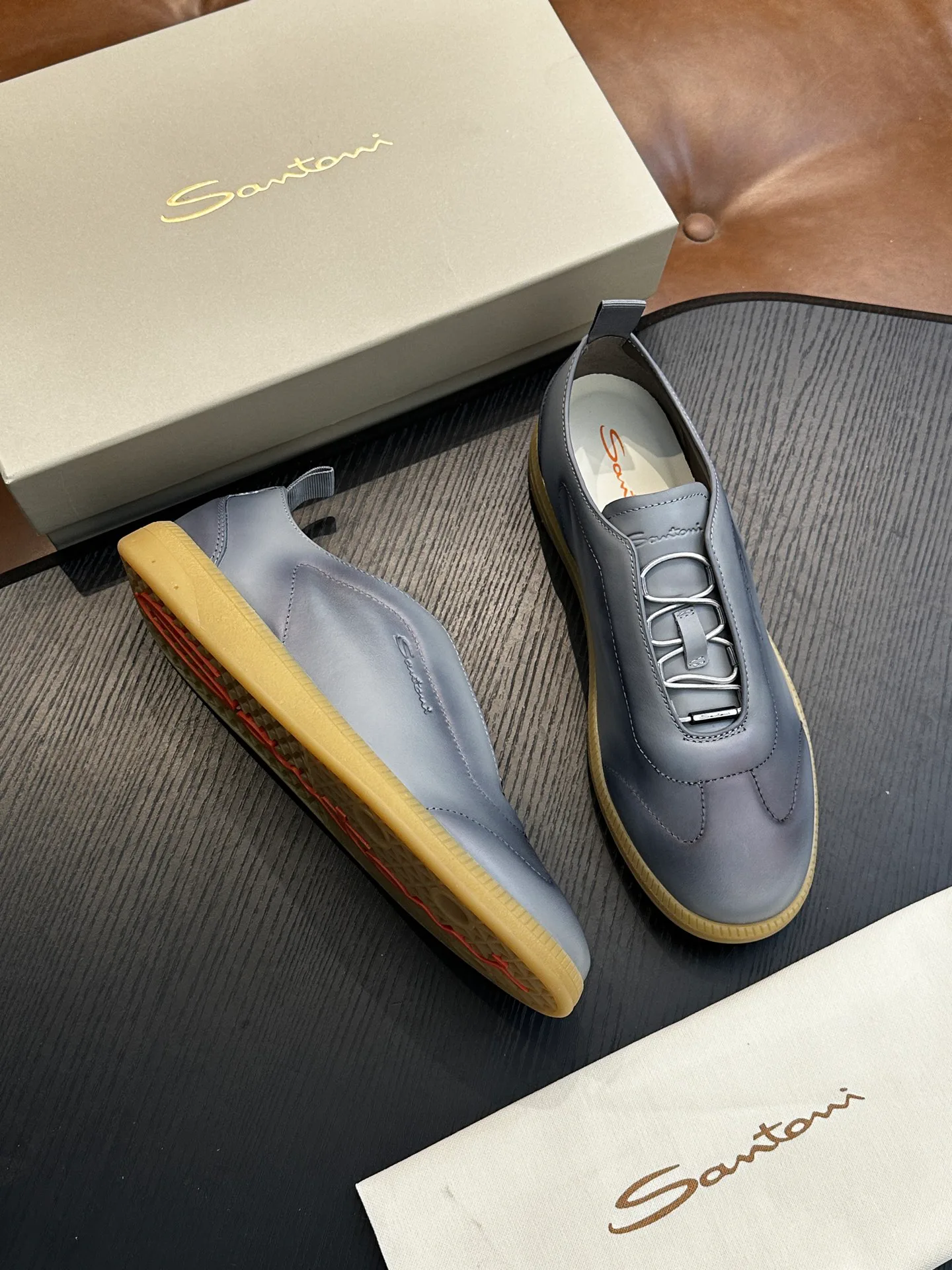 Кеды Мужские Santoni 1887237