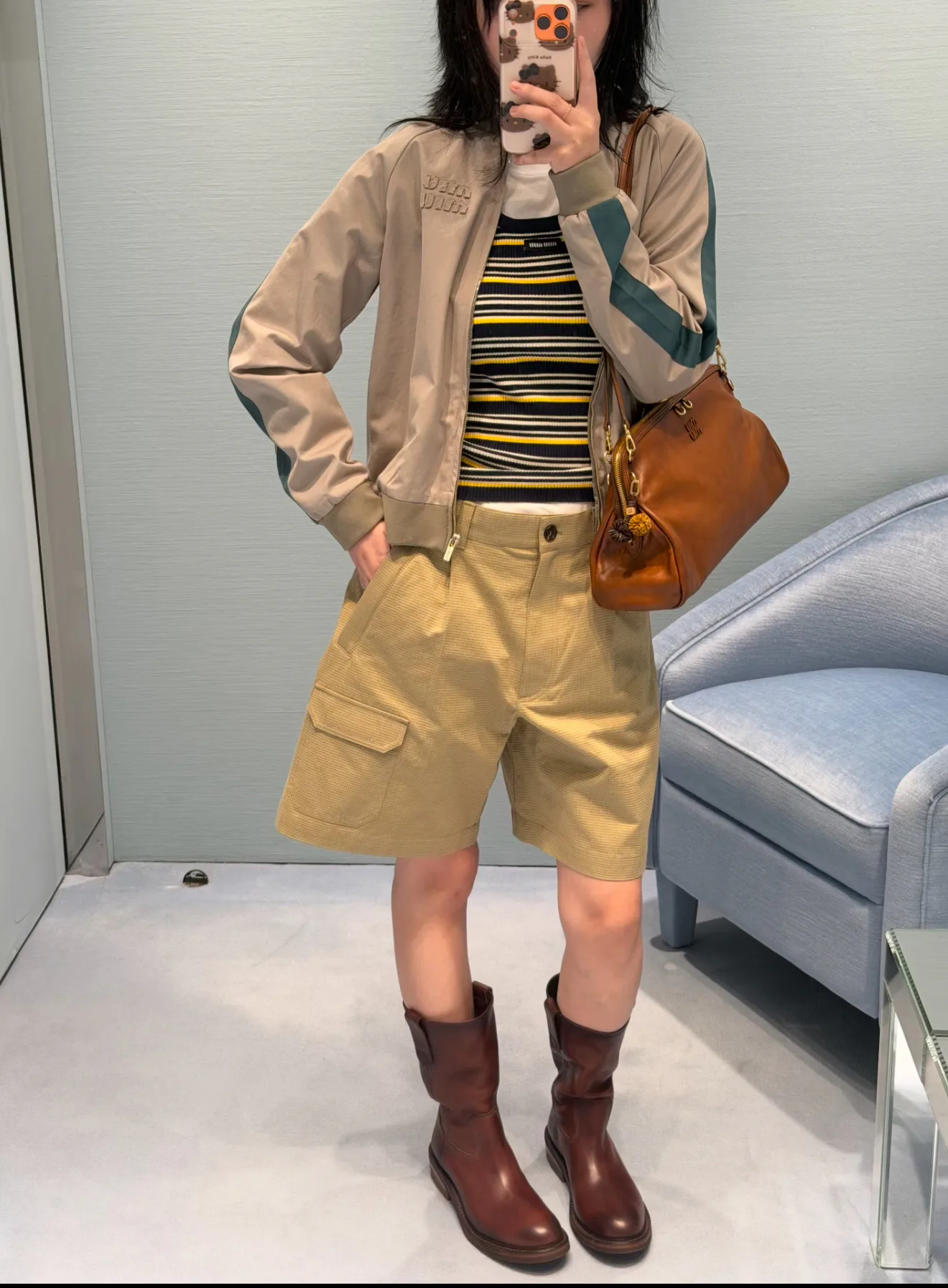 Шорты Женские Miu Miu 13121374