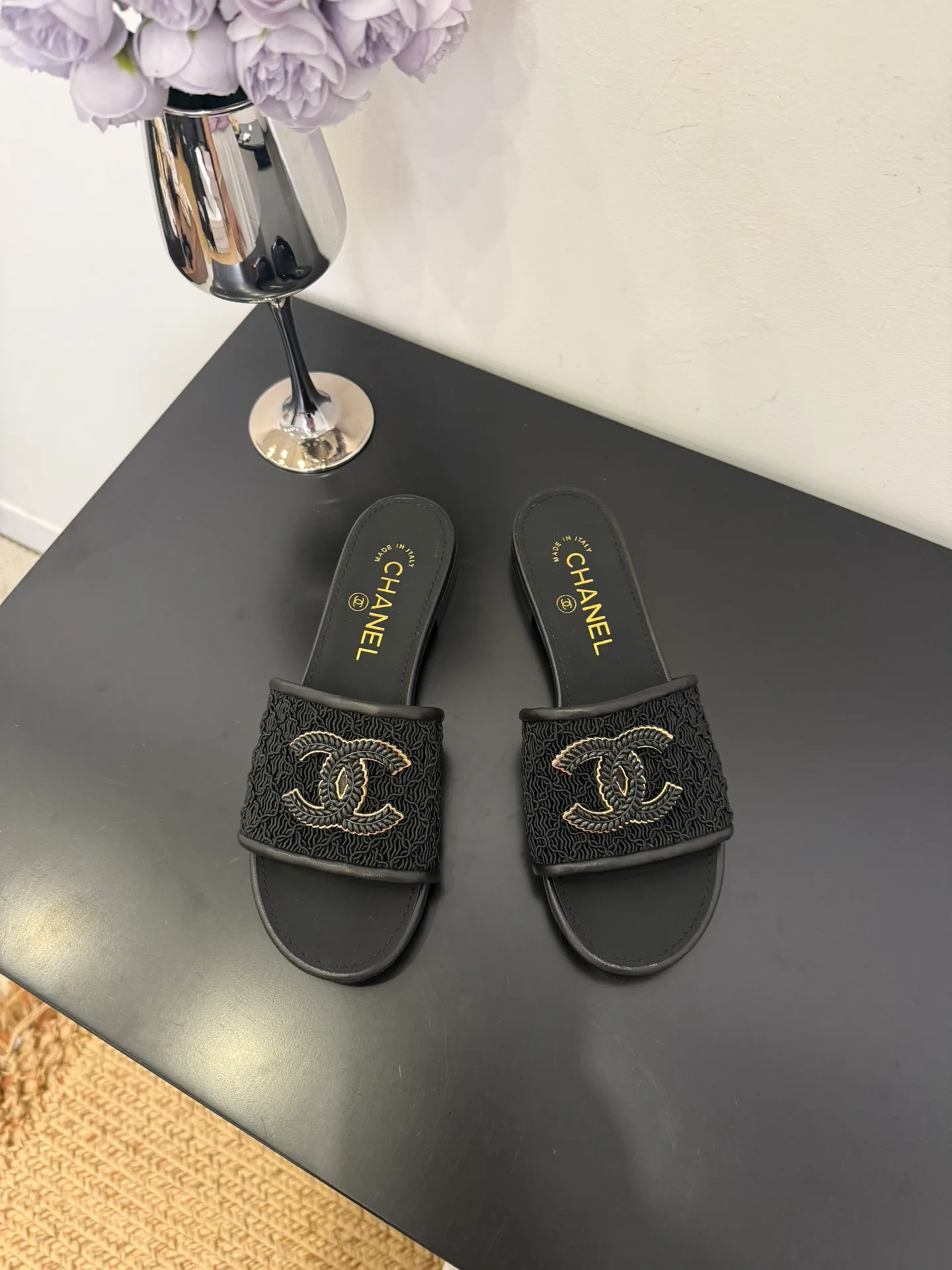 Шлепанцы Женские Chanel 89957