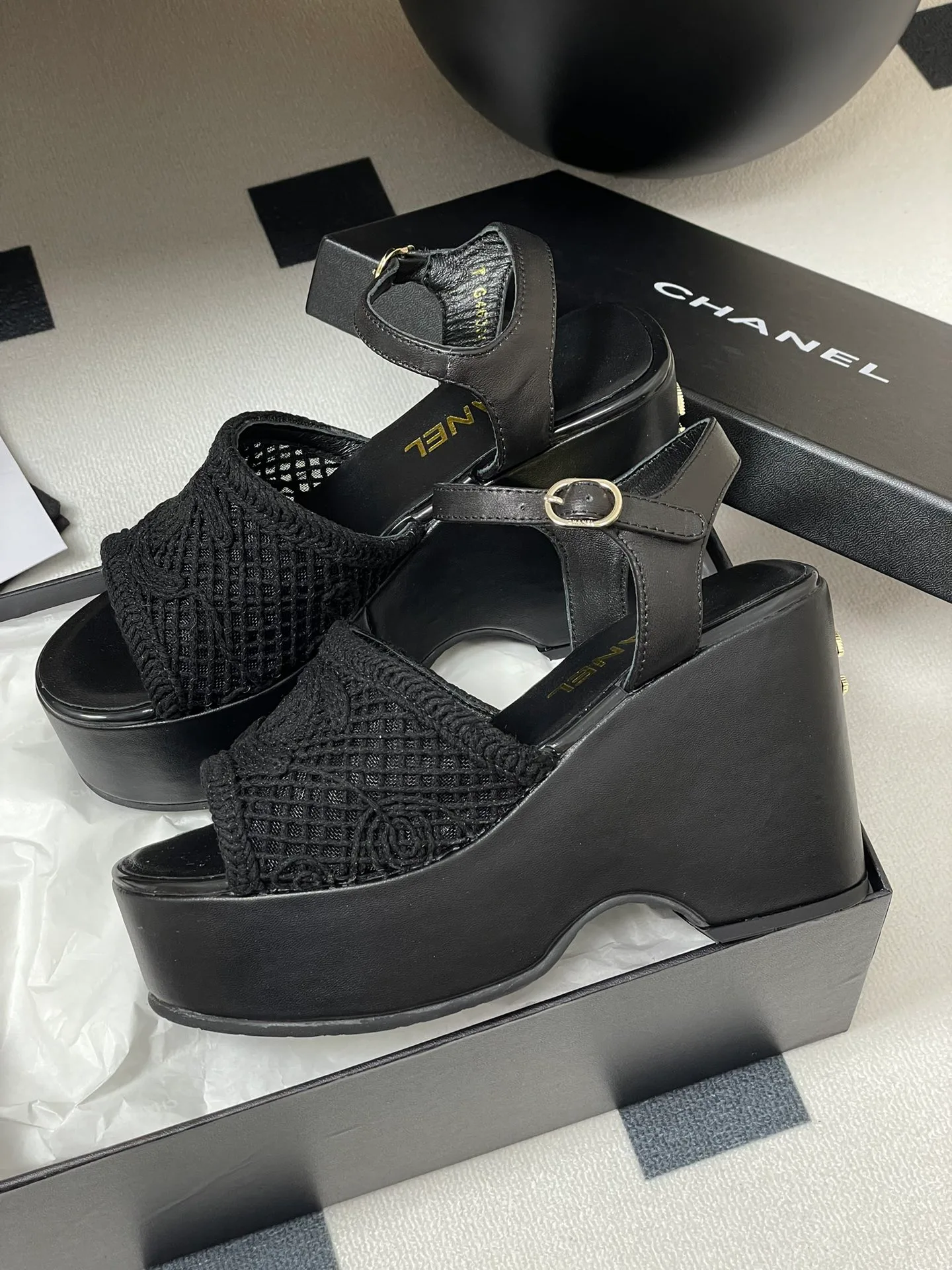 Босоножки Женские Chanel 28327