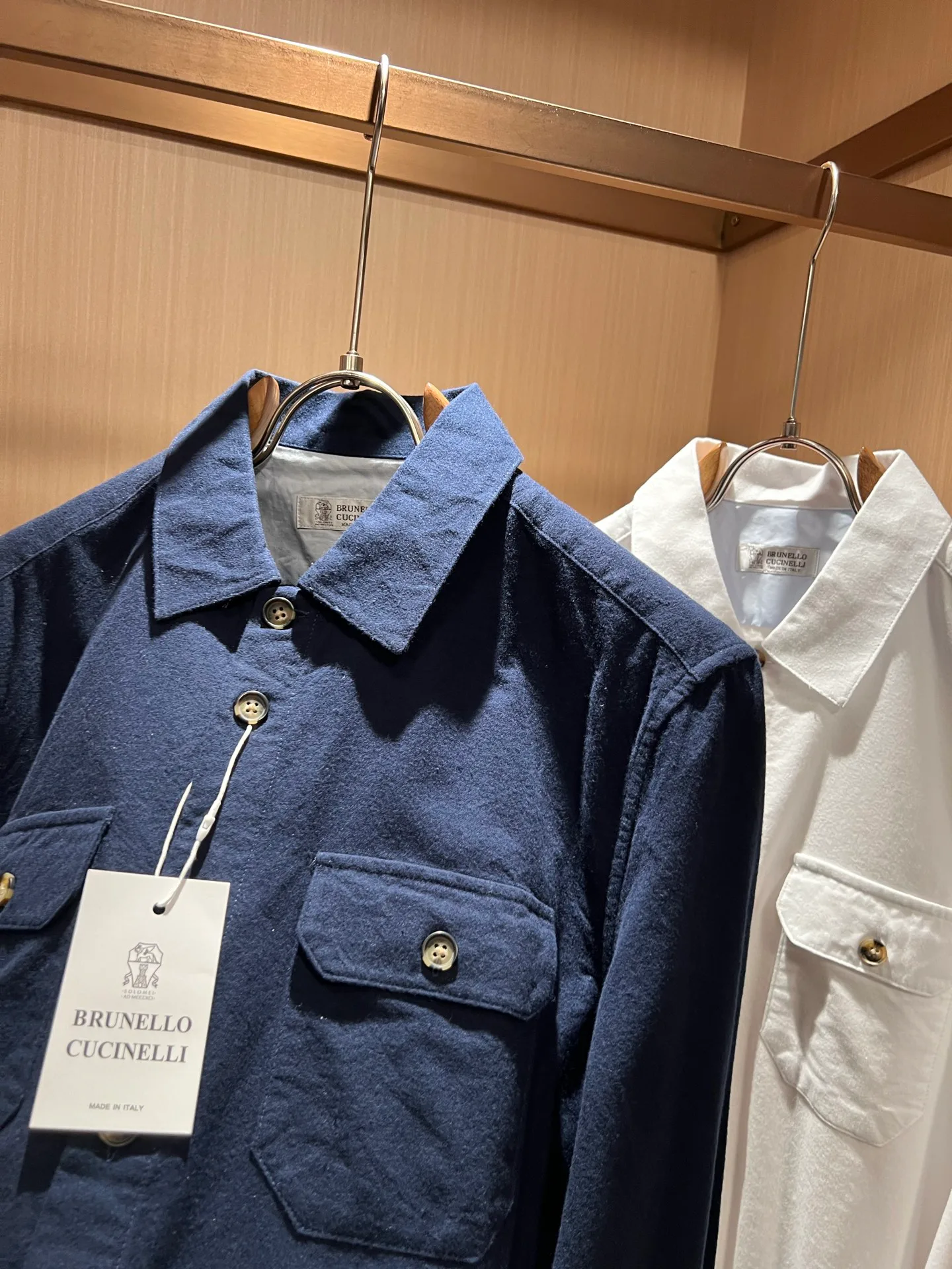 Рубашки Мужские Brunello Cucinelli 18343183