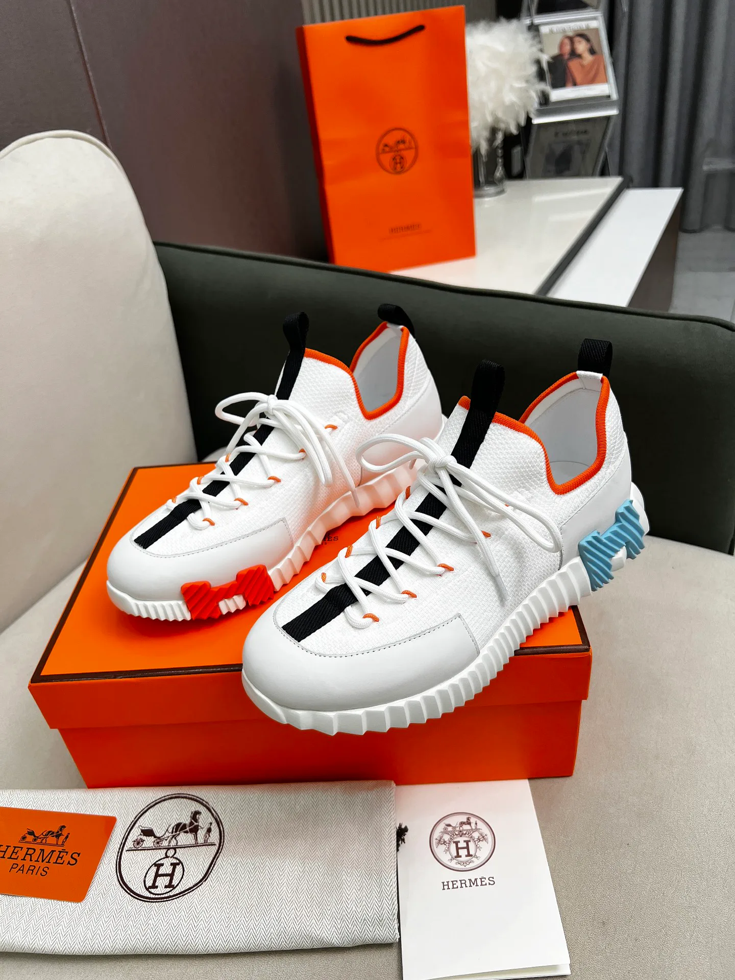 Кроссовки Женские Hermes 2628139