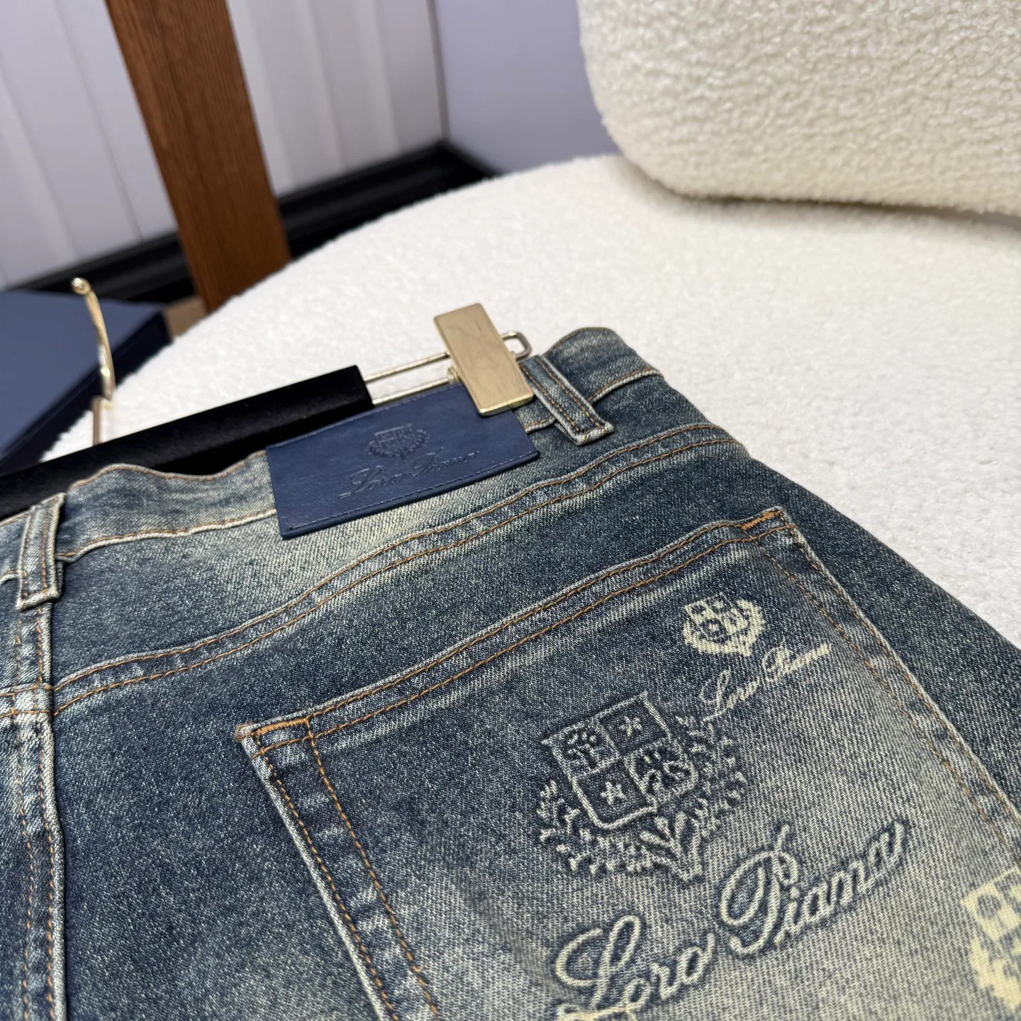 Джинсы Мужские Loro Piana 18029765
