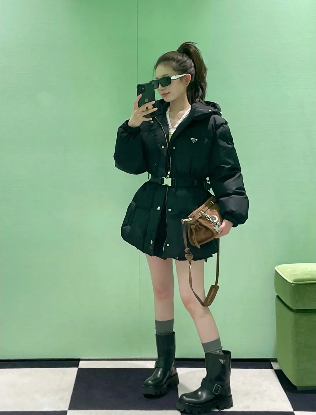Куртки И Пуховики Женские Prada 18840088