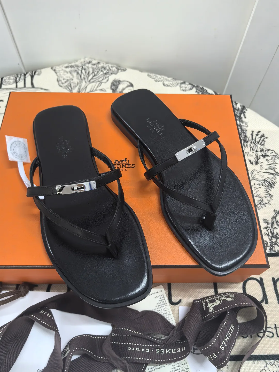 Шлепанцы Женские Hermes 14637916