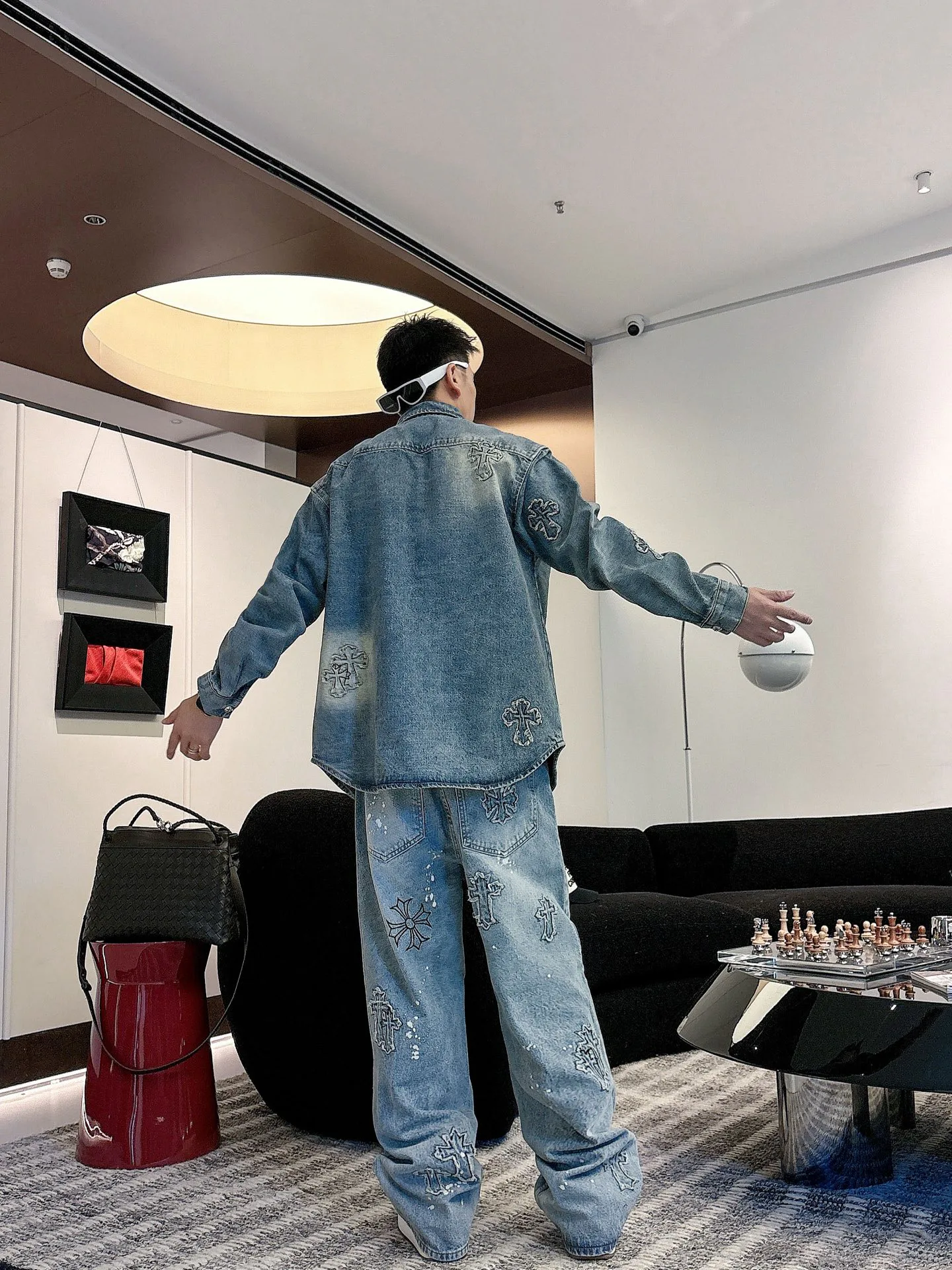 Куртки И Пуховики Мужские Chrome Hearts 787684