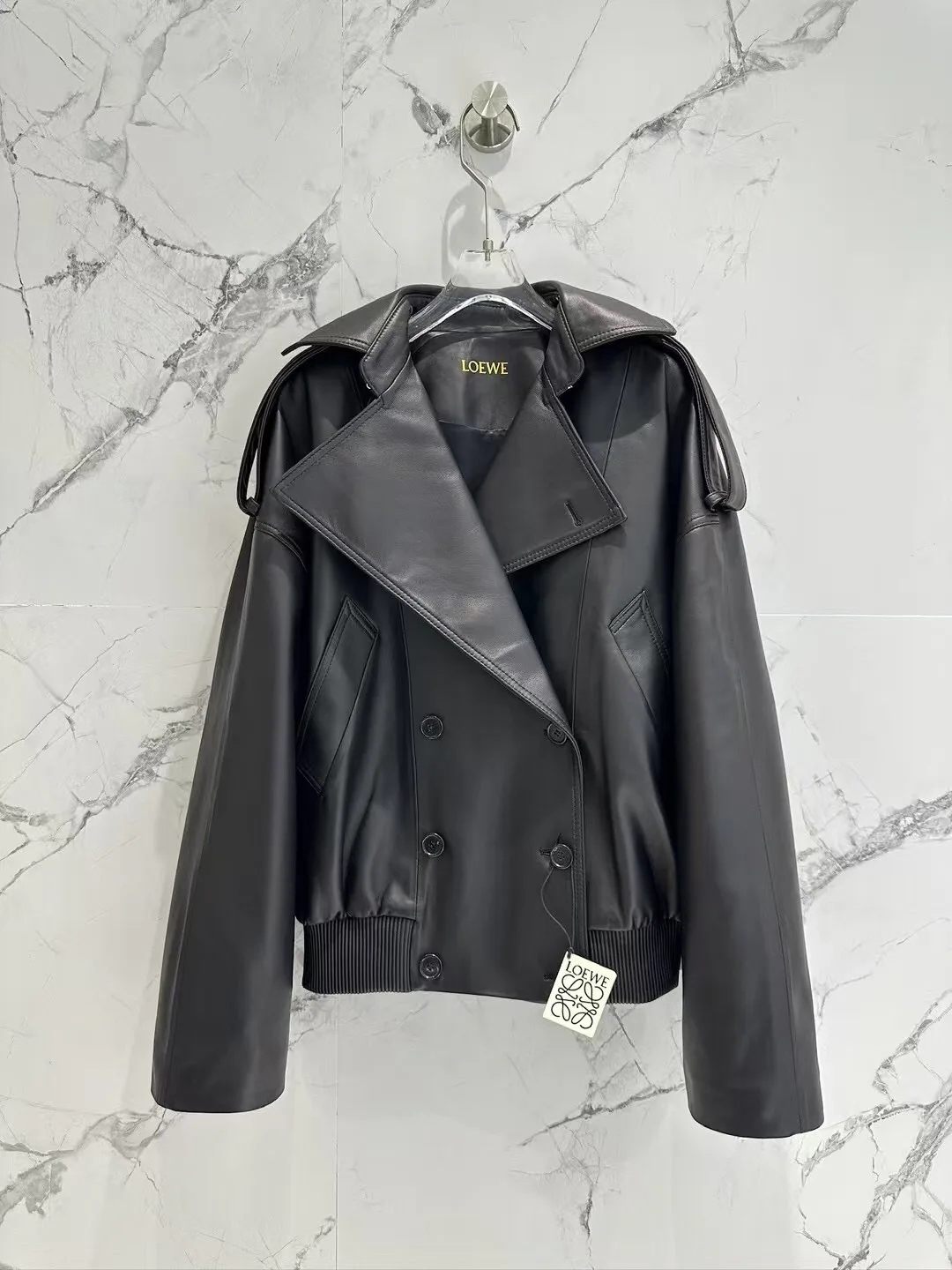 Кожаные Куртки И Дублёнки Женские Loewe 11428997