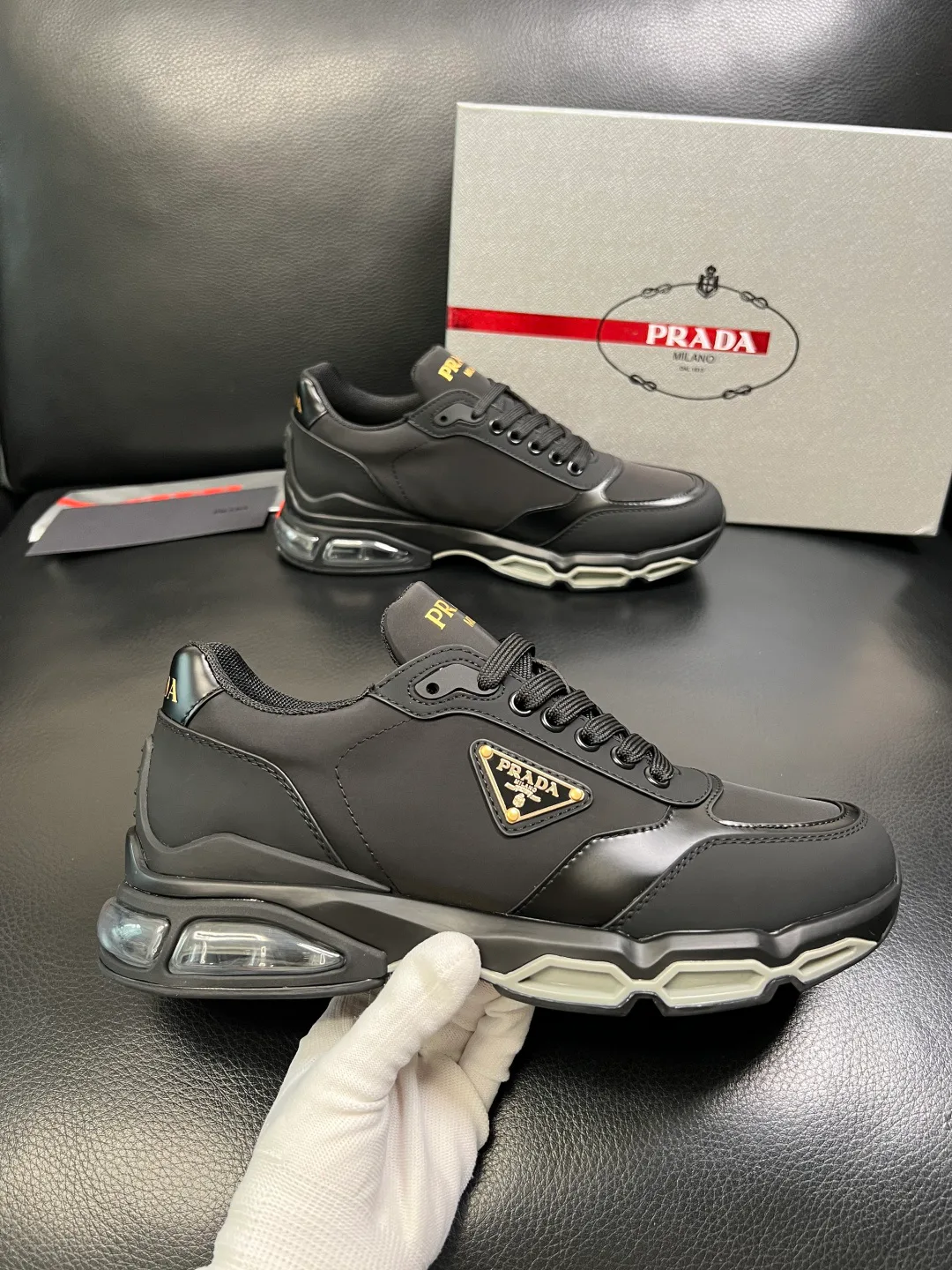 Кроссовки Мужские Prada 982789