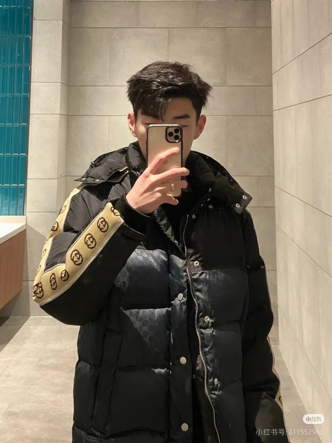 Куртки И Пуховики Мужские Gucci 339523