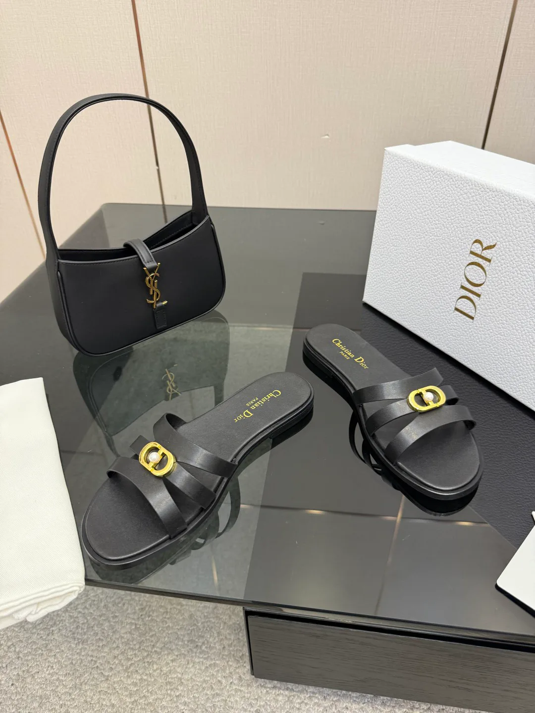 Шлепанцы Женские Christian Dior 1091938