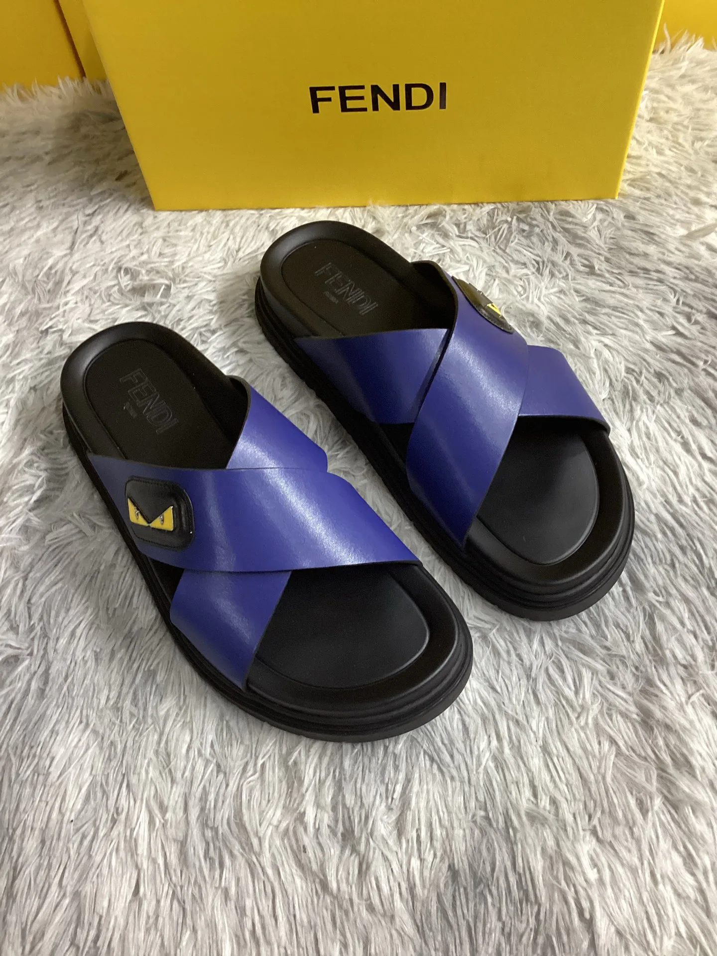 Шлепанцы Мужские Fendi 13353283