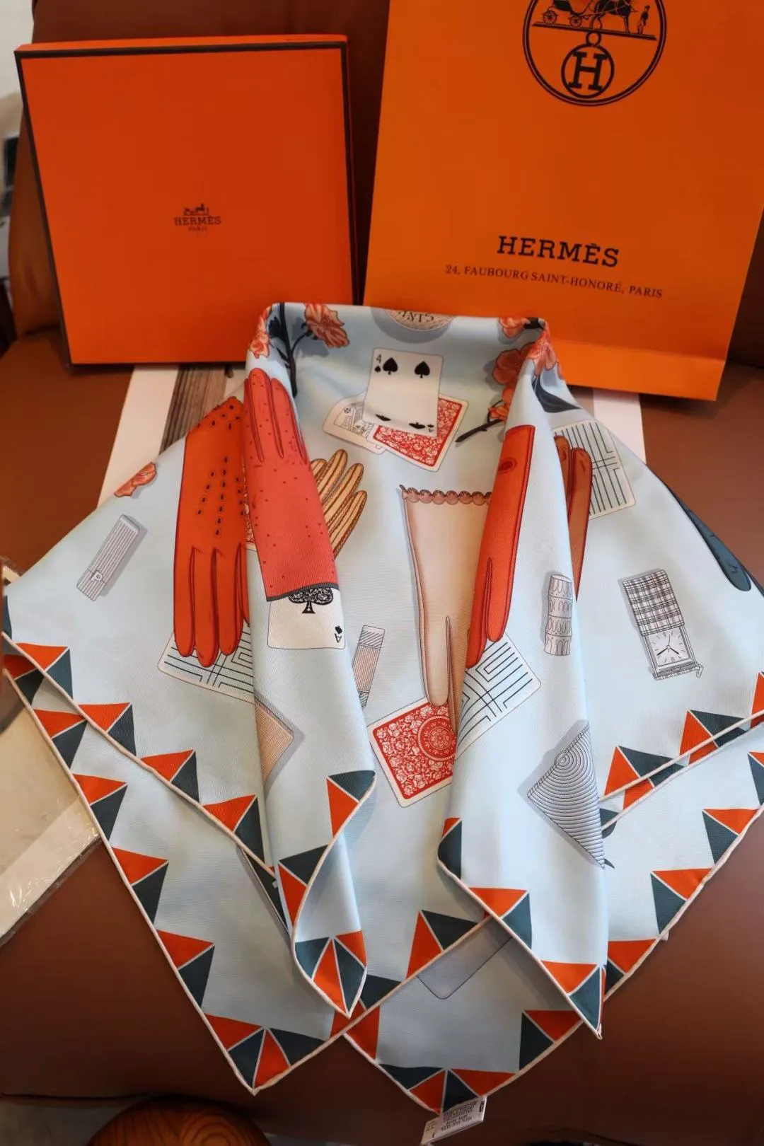 Платки Hermes 9648226